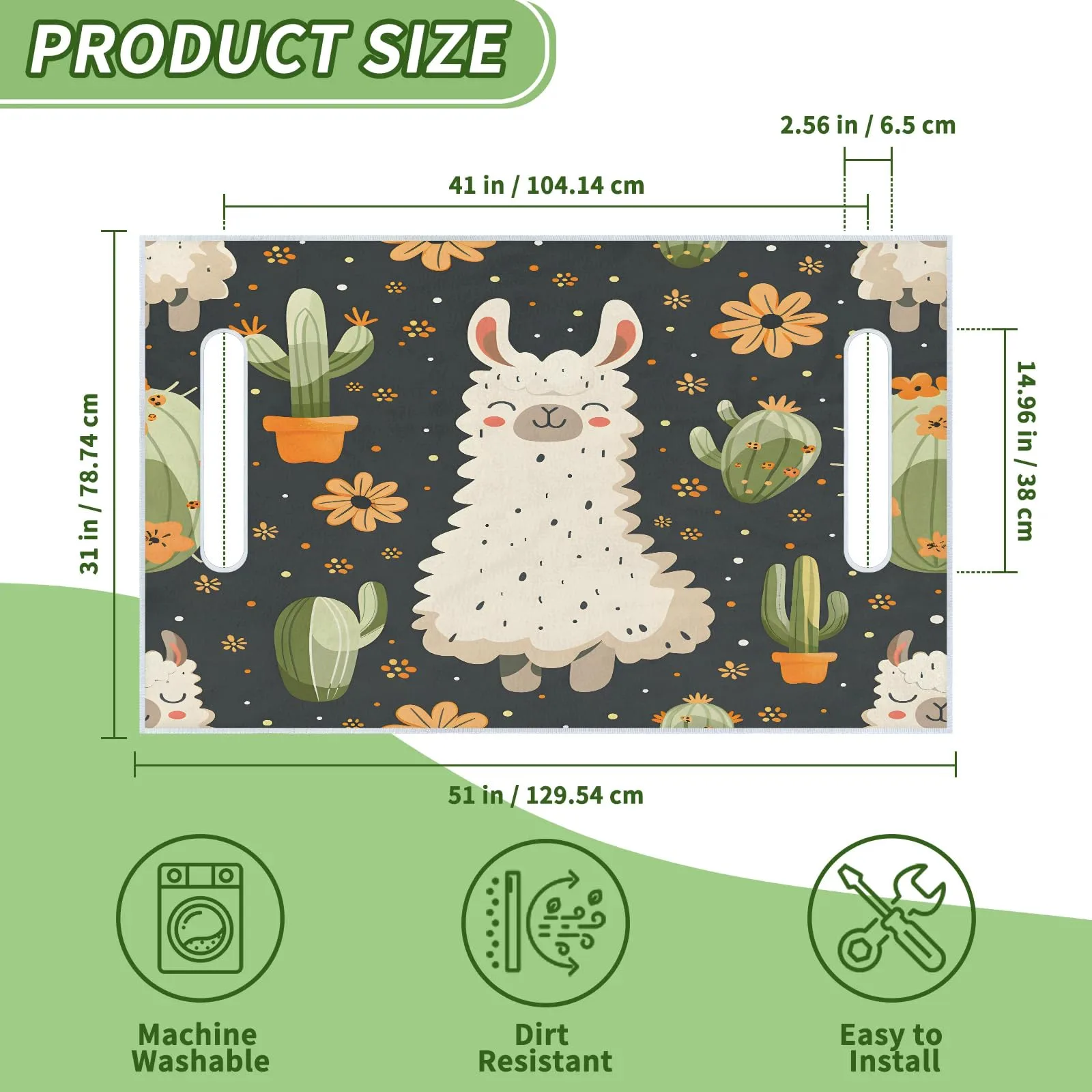 Tiveruda Golf Cart Seat Cover for Double Seats image 2