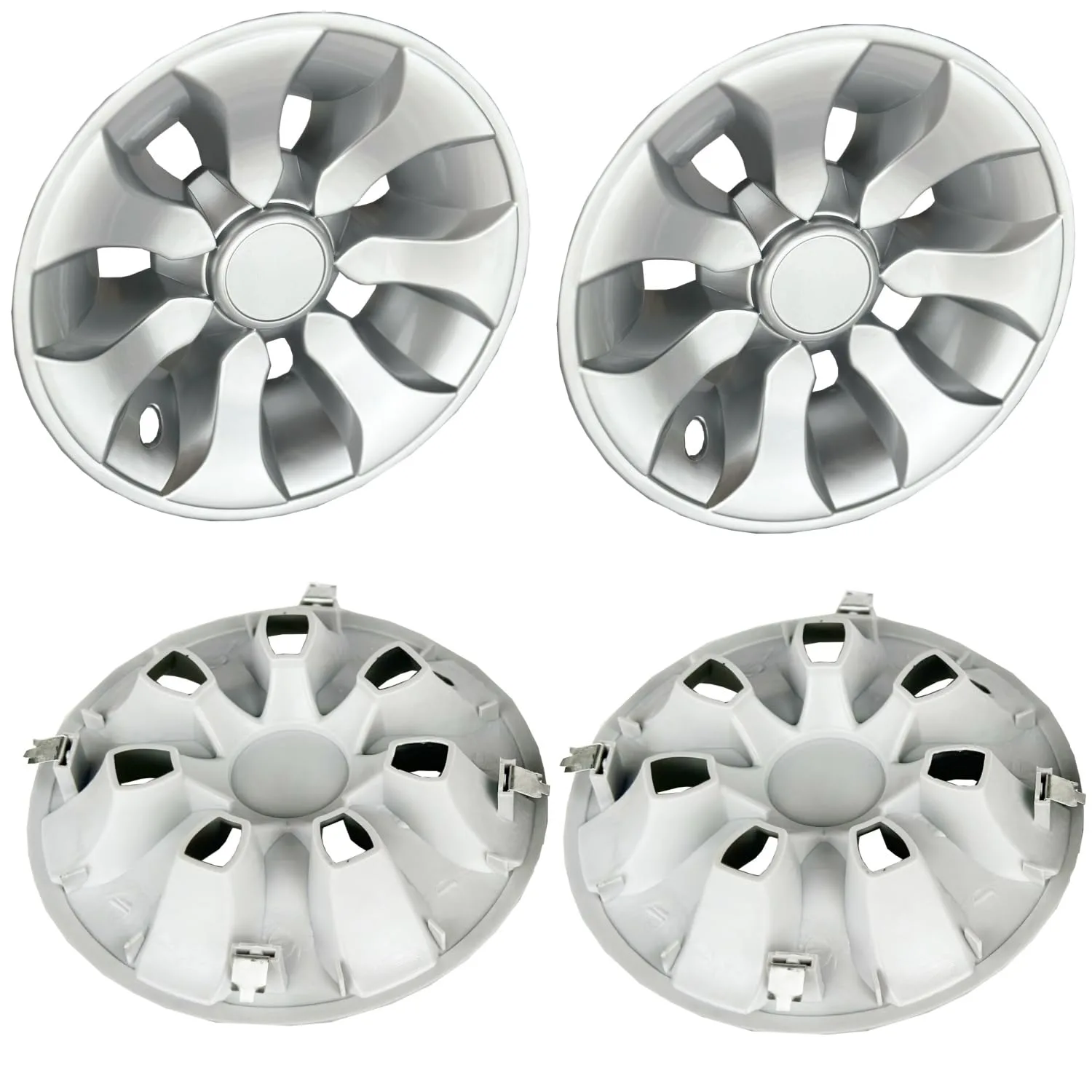 BestAccess 8-Inch Golf Cart Wheel Covers, 7-Spoke Set of 4 image 3