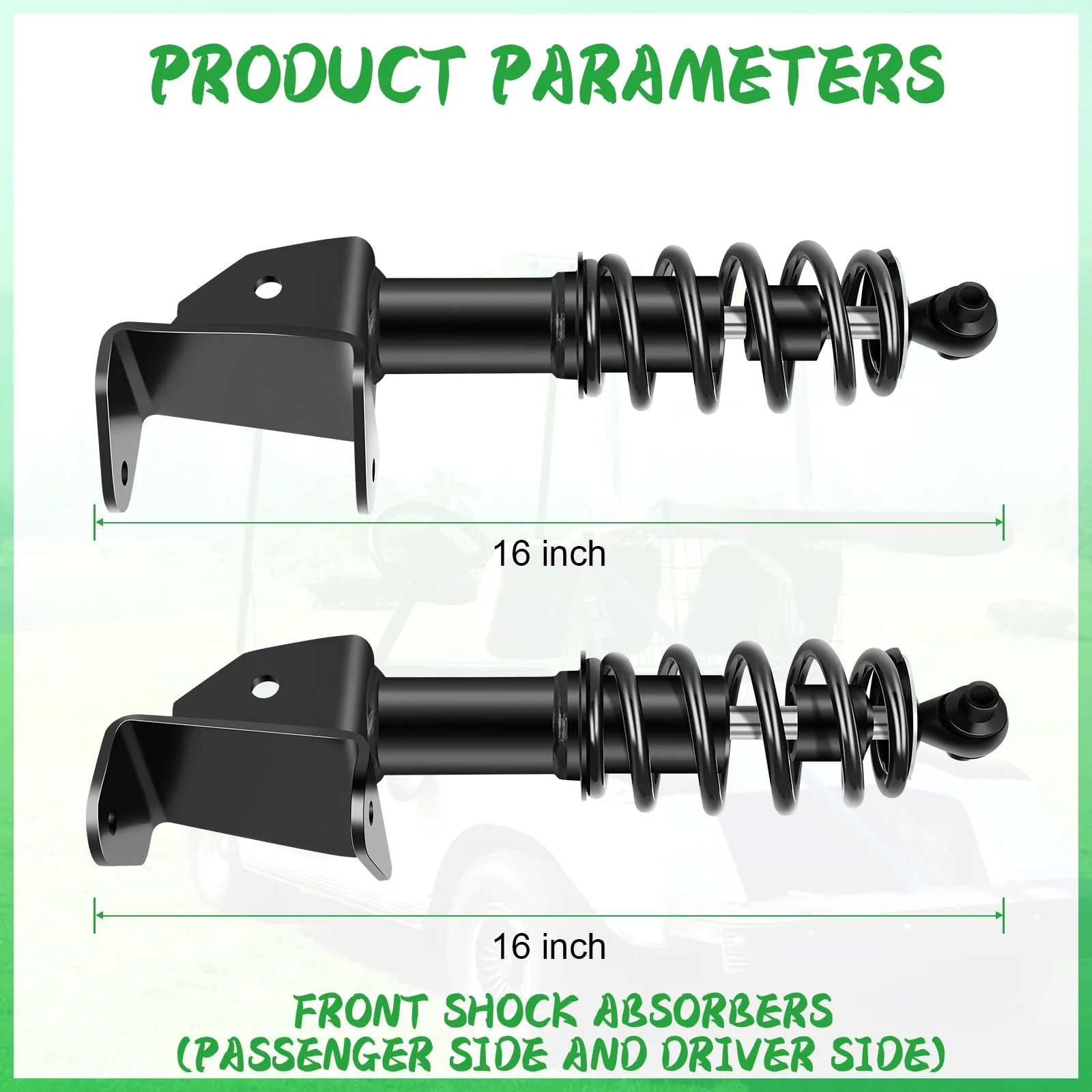 ILVGOLF Front Shocks for Yamaha Drive G29, 2007-2016 image 2