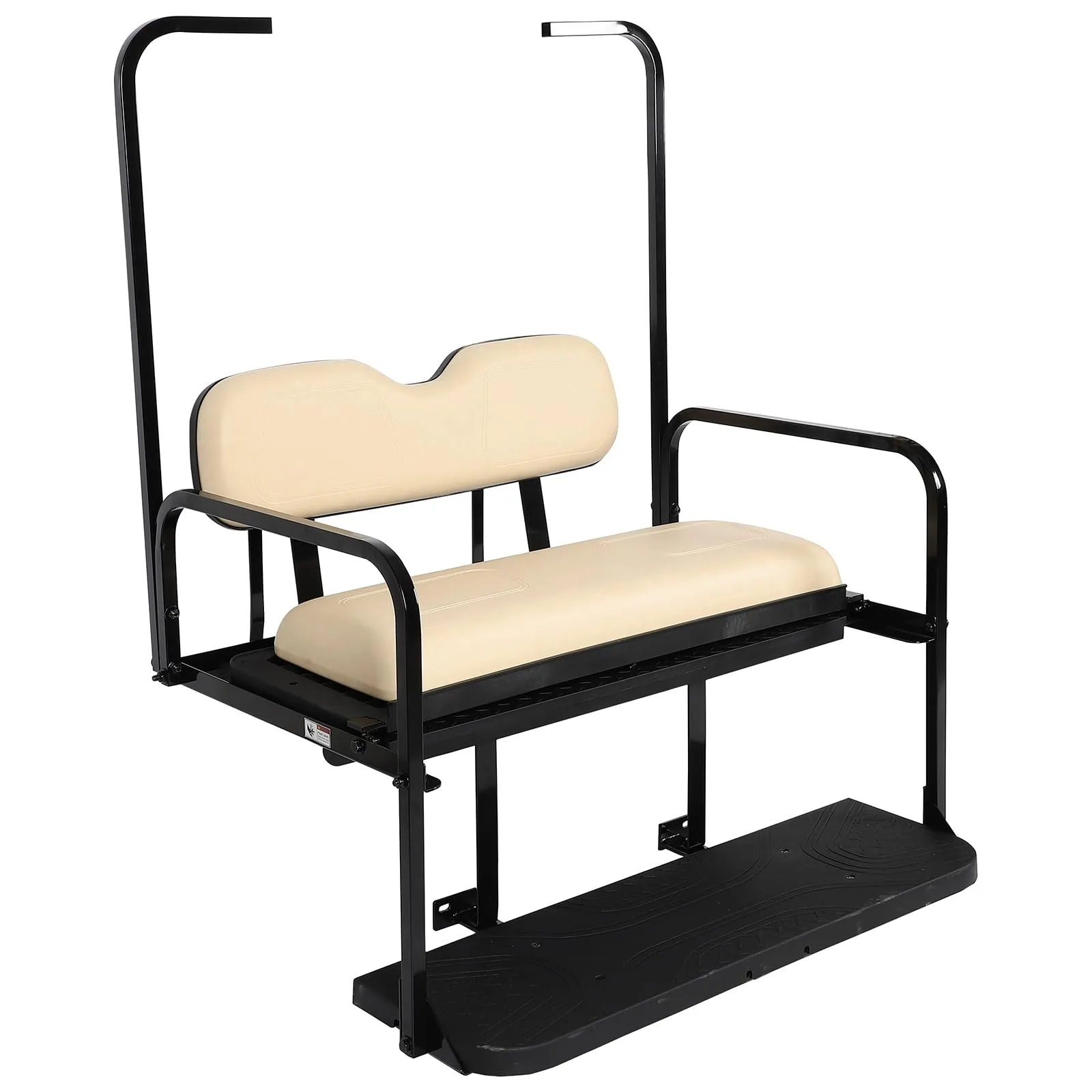 ILVGOLF Club Car DS Rear Flip Bench Seat, Wheat