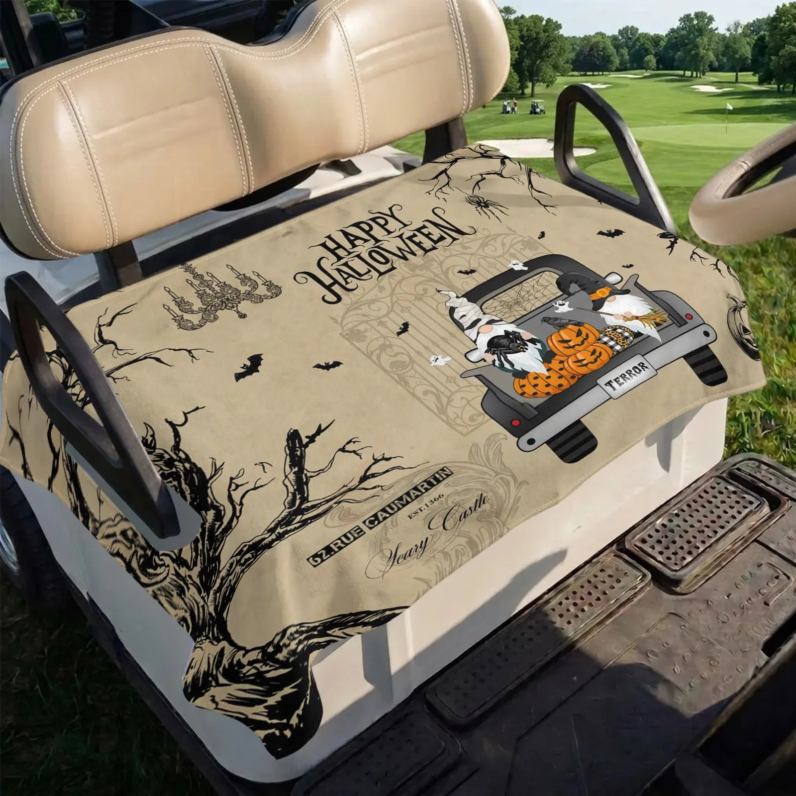 Trosturdspn Golf Cart Seat Towel Blanket 51 x 31 Inch image 4