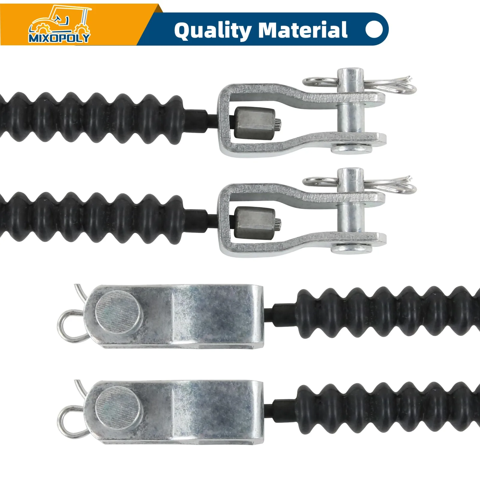 Mixopoly Brake Cable Kit for Club Car DS 1981-1999 image 4