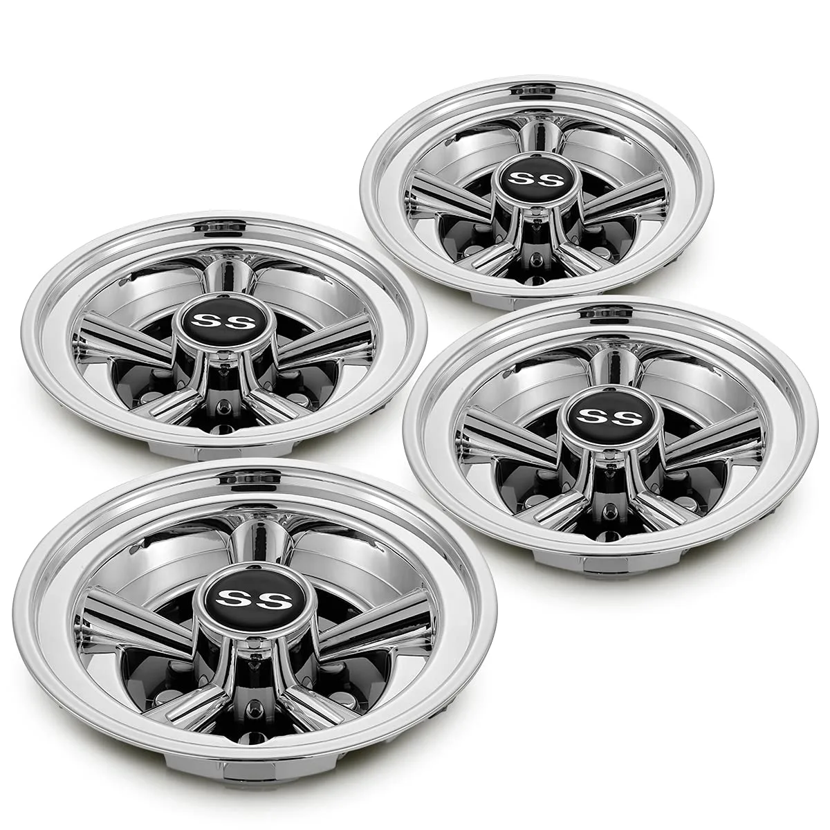 HANGKUNNEE SCLG001 8-Inch Golf Cart Wheel Covers