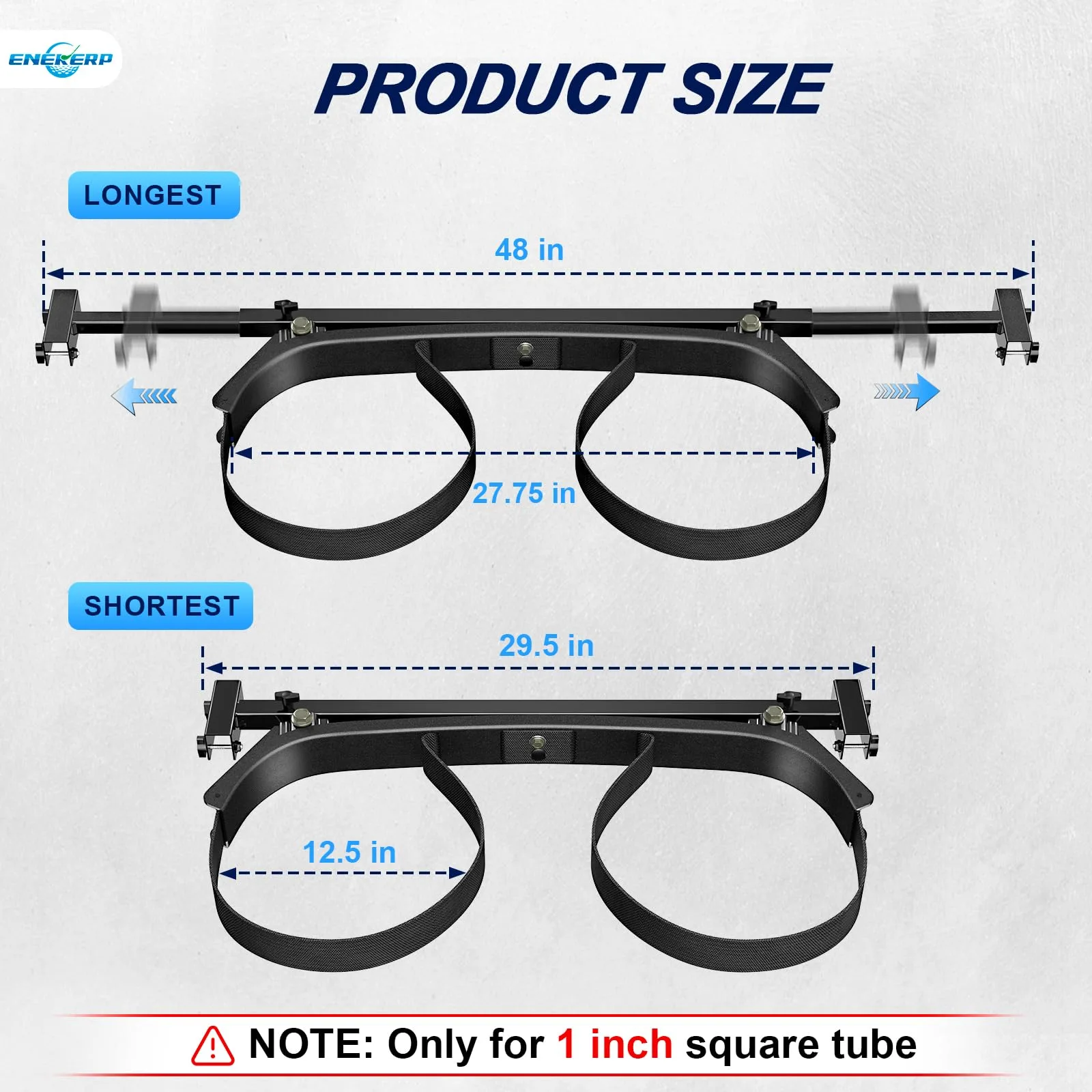 ENEKERP Adjustable Golf Cart Bag Holder Bracket image 2