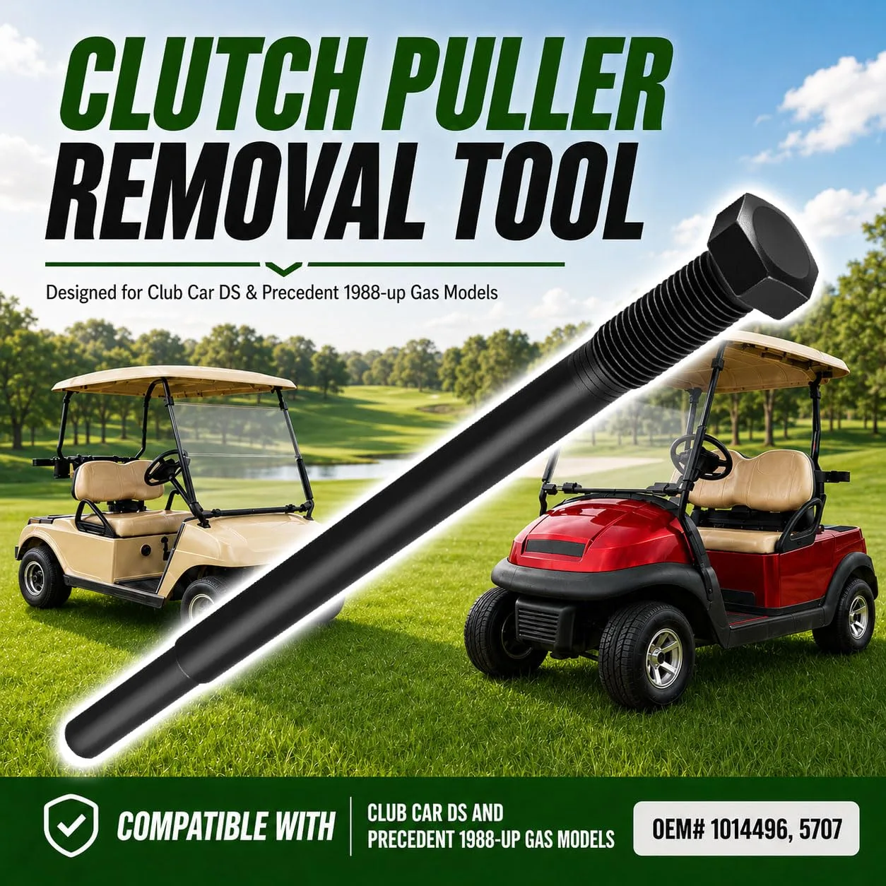 Roykaw Clutch Puller Tool for Club Car DS and Precedent image 2