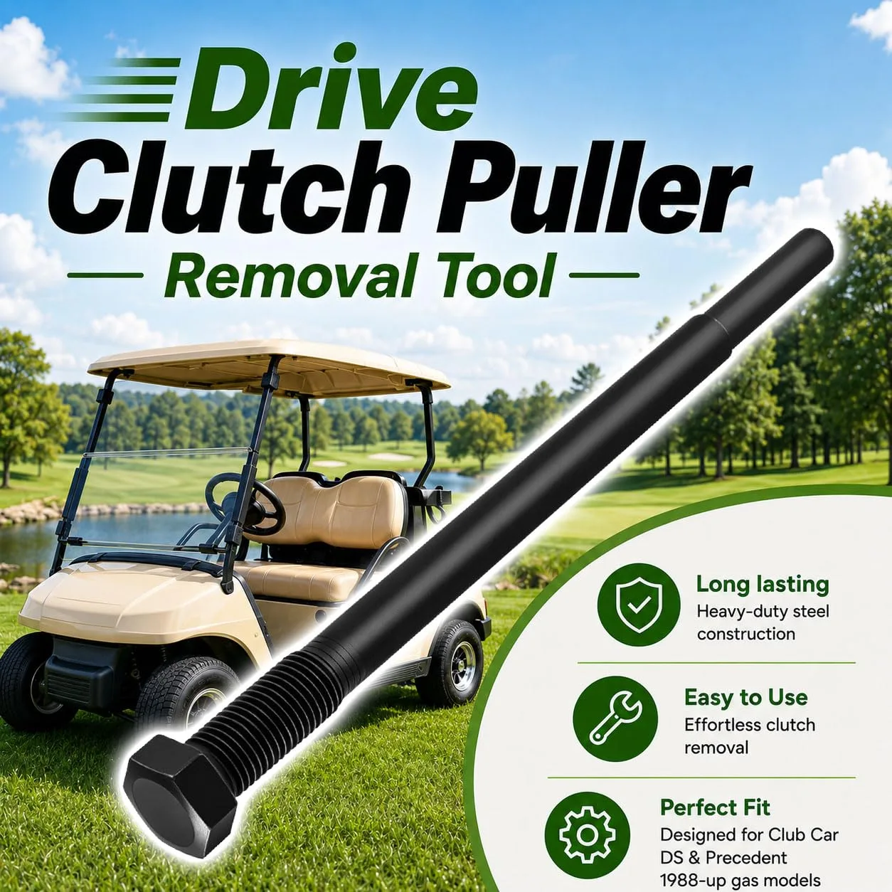 Roykaw Clutch Puller Tool for Club Car DS and Precedent image 3