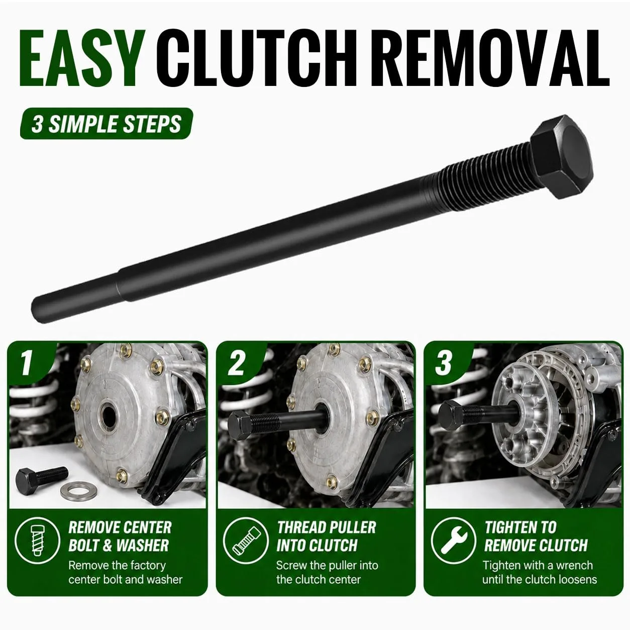 Roykaw Clutch Puller Tool for Club Car DS and Precedent image 4