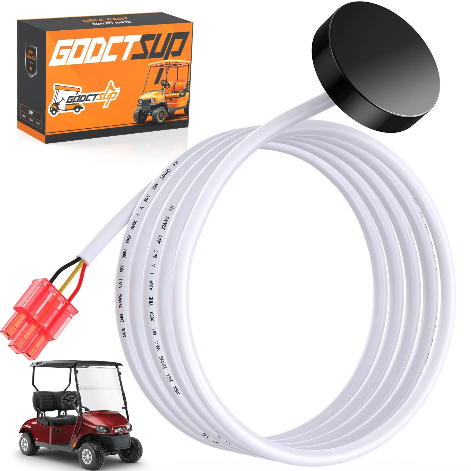 GODCTSUP 36V Speed Sensor for E-Z-GO PDS Carts