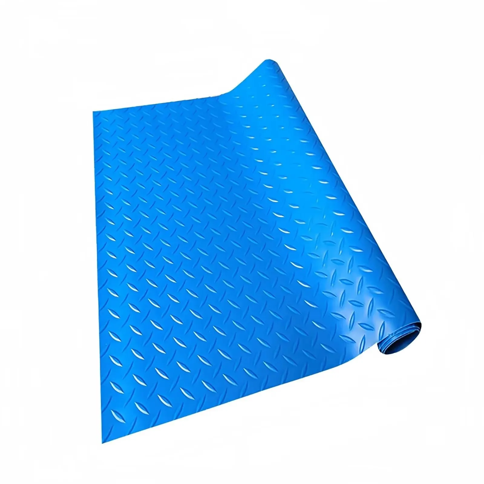 Generic Blue PVC Golf Cart Floor Mat 1.5 × 17 m