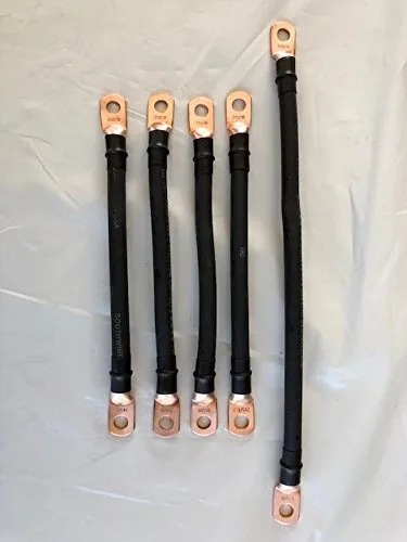 ECW&L 2 AWG Battery Cable Kit for E-Z-GO TXT 36V