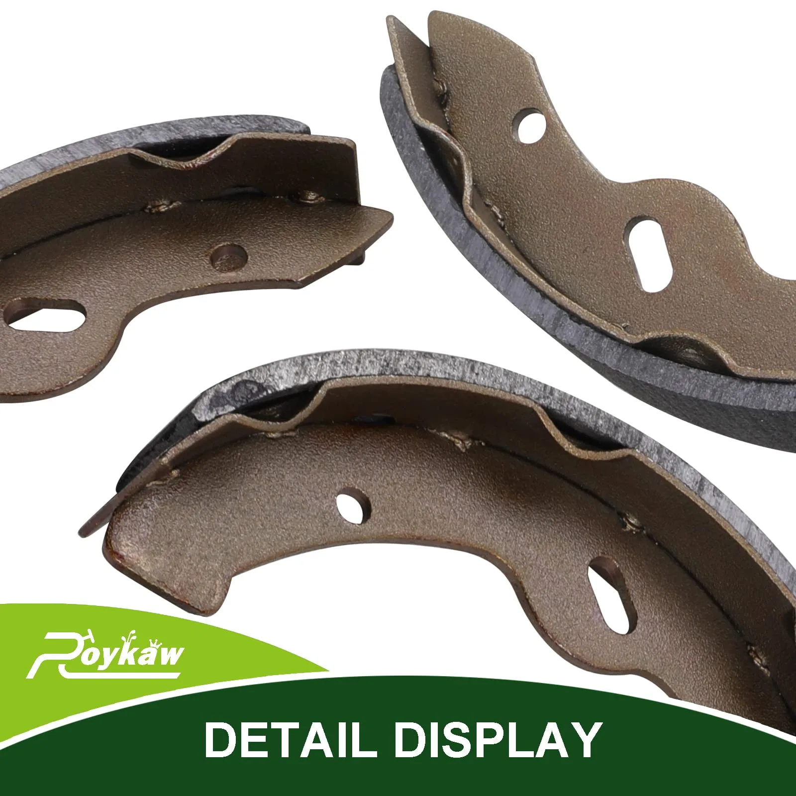 Roykaw Golf Cart Brake Shoes, Pads and Springs Kit image 4