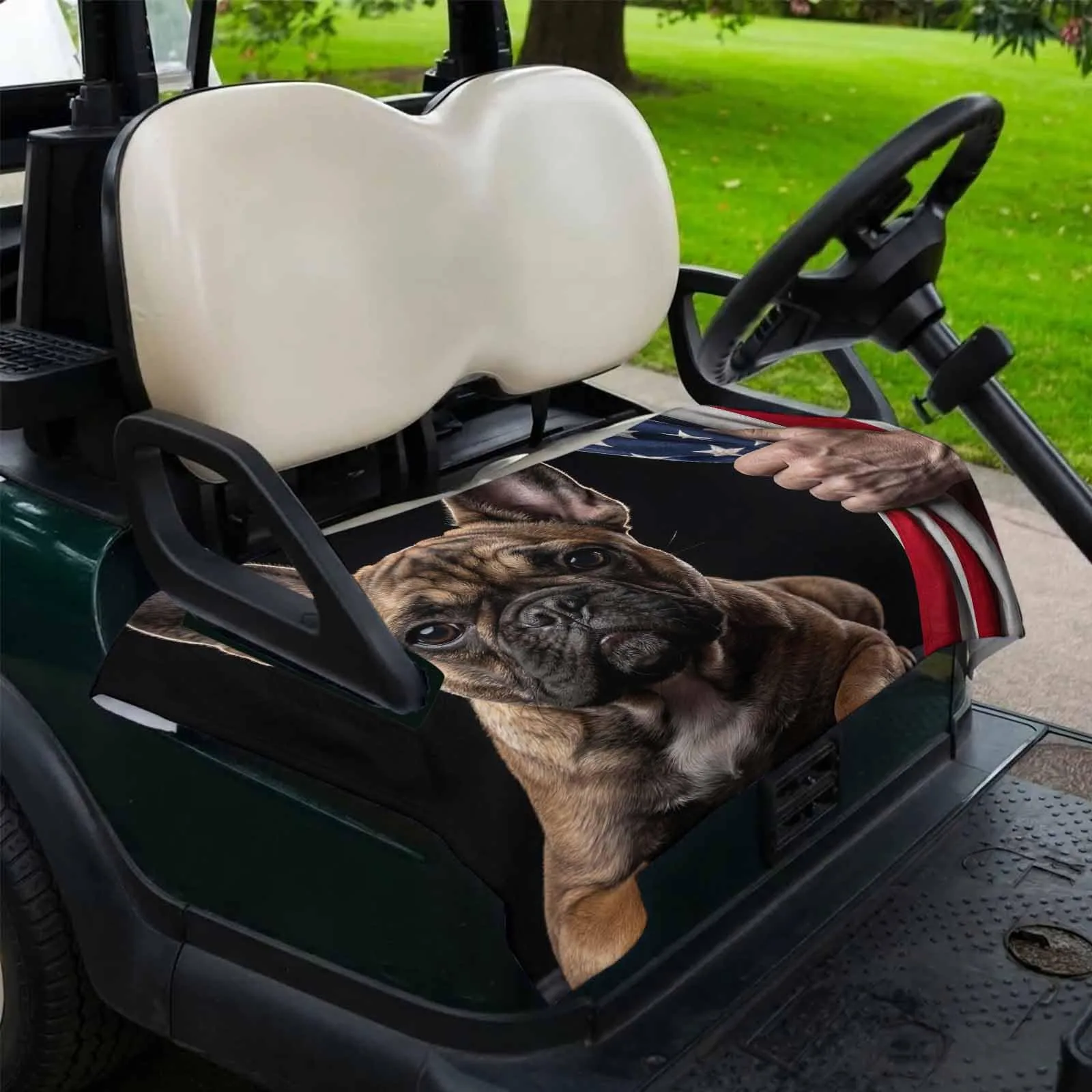 DecorLovee Golf Cart Seat Cover 51 x 31 Inch image 2