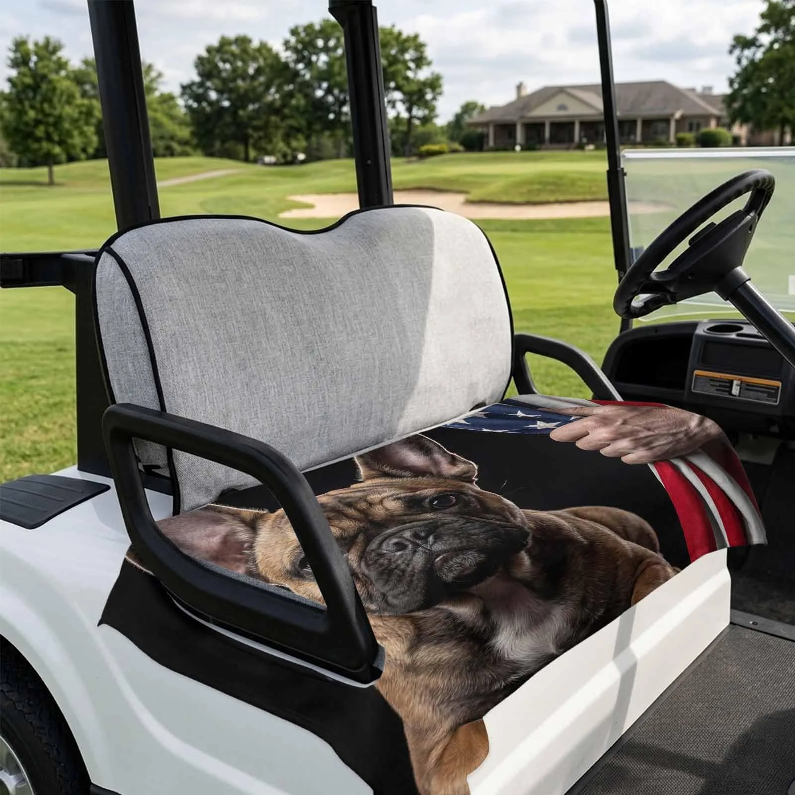 DecorLovee Golf Cart Seat Cover 51 x 31 Inch image 4