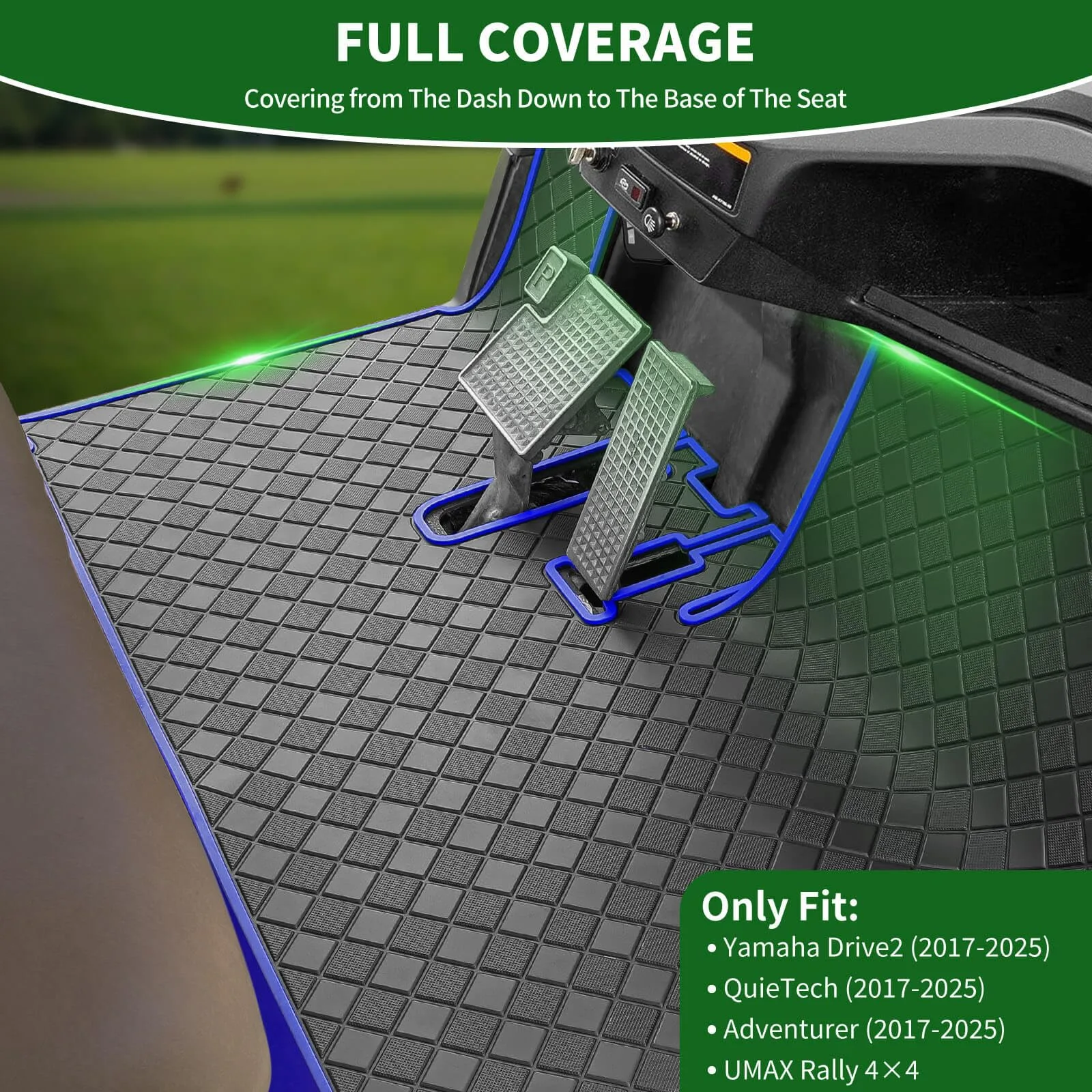 Cartalia Floor Mat for Yamaha Drive 2 (2017-Up) – YD2FMBE image 2