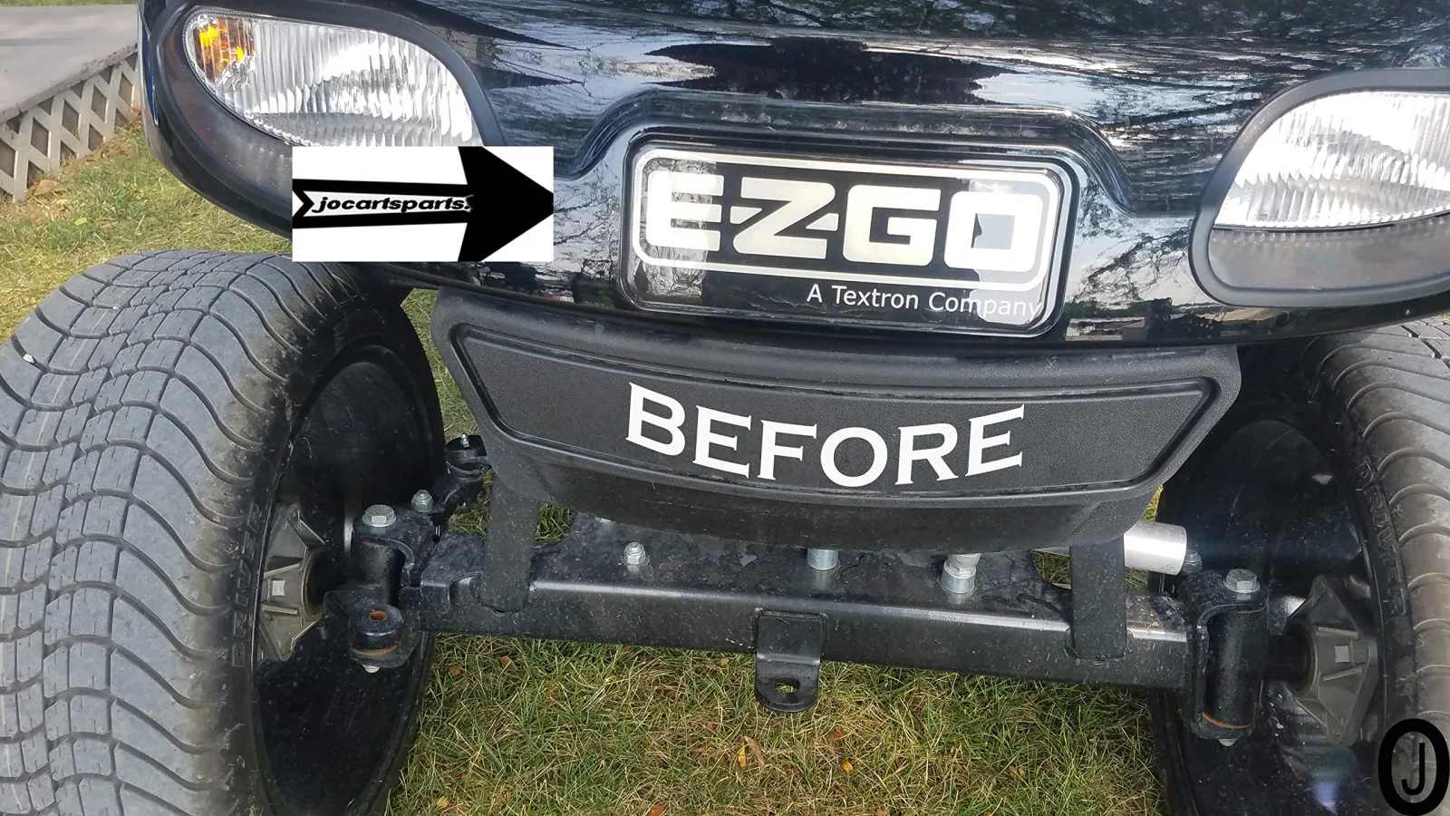 J & O Carts Parts E-Z-GO TXT 2014+ Polished Aluminum Name Plate Cover image 4