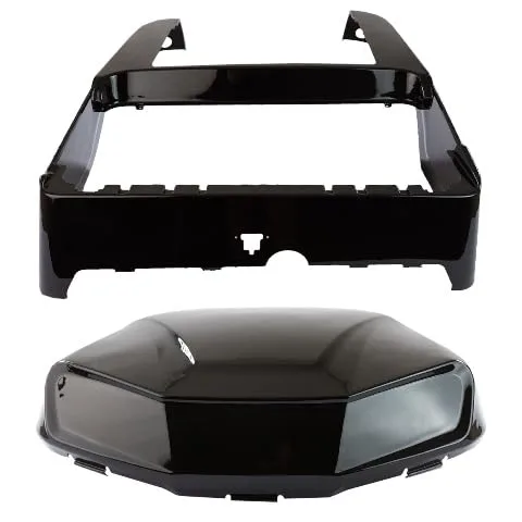 NIVEL 05-283-BK01 Replacement Front & Rear Body Kit for Club Car Tempo (Fits 2018-Up)