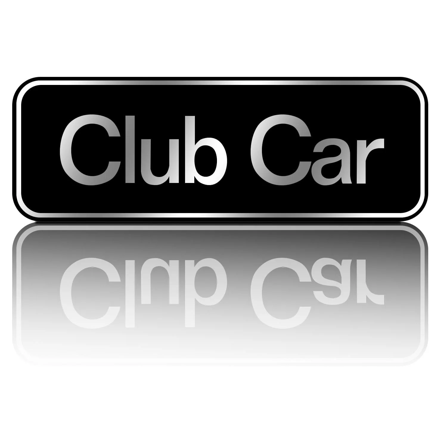 LY 5KYSON Club Car Tempo Name Plate Emblem 2018-Up
