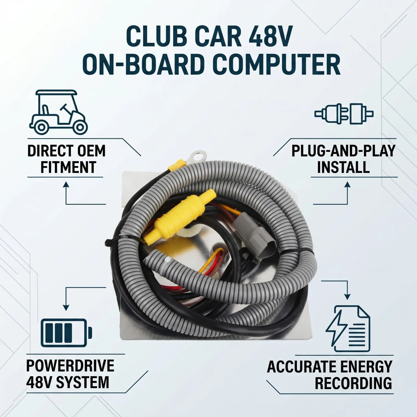 Yosoo 48V OBC for Club Car DS 1998-2004 image 3