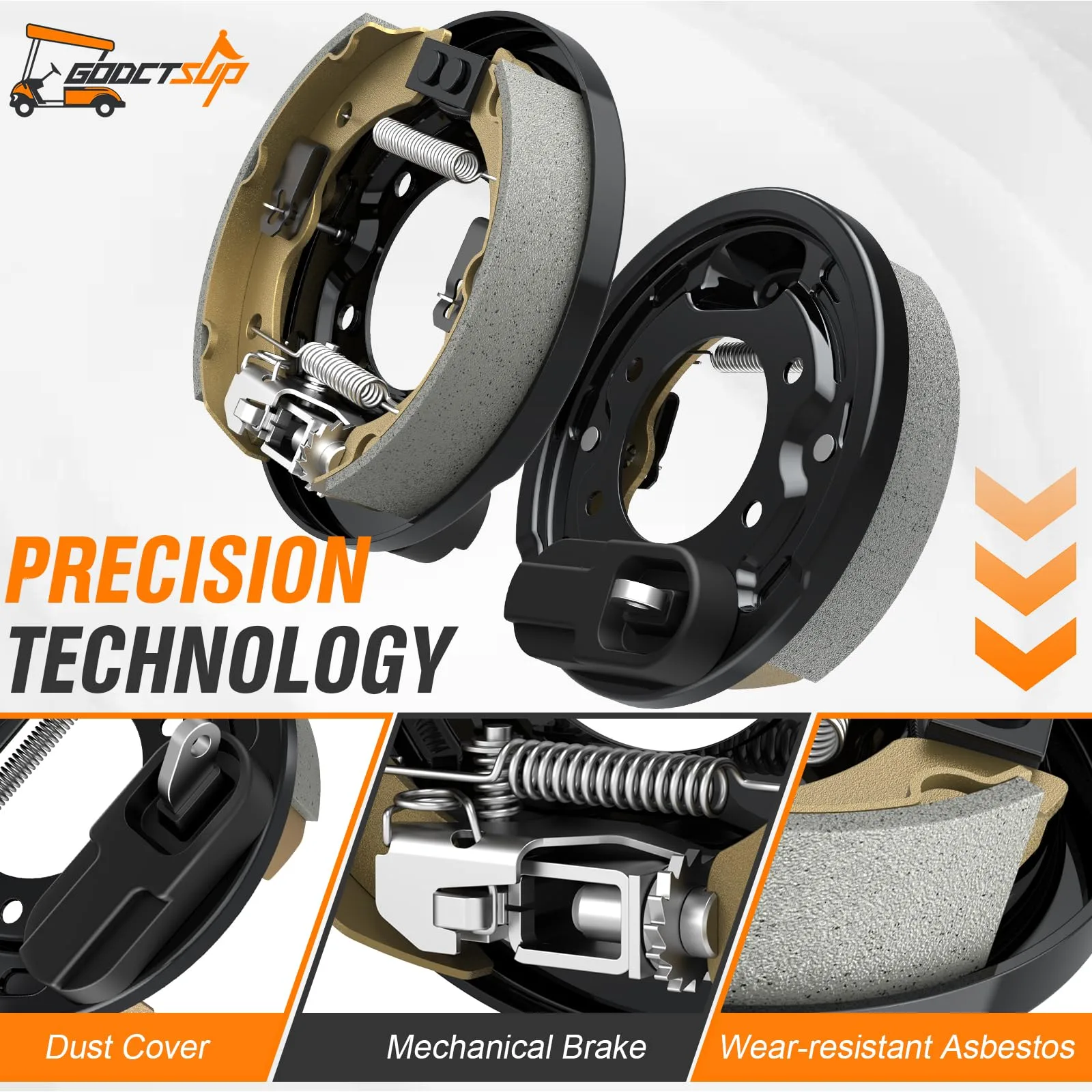 GODCTSUP Club Car Rear Brake Cluster Assembly Kit image 3