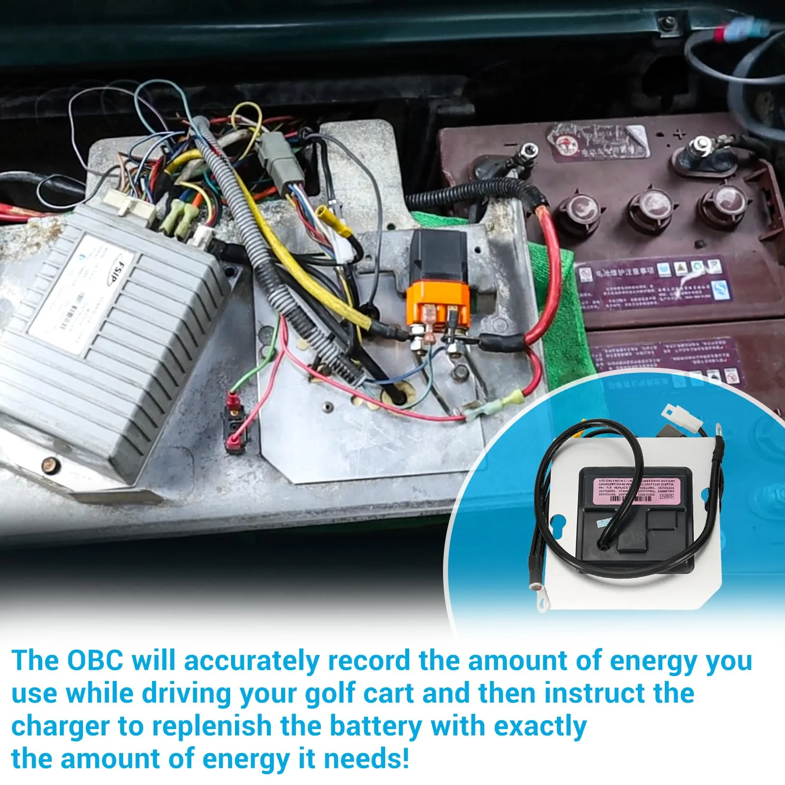 CartClan OBC for 48V Club Car Precedent, CT-0159 image 3