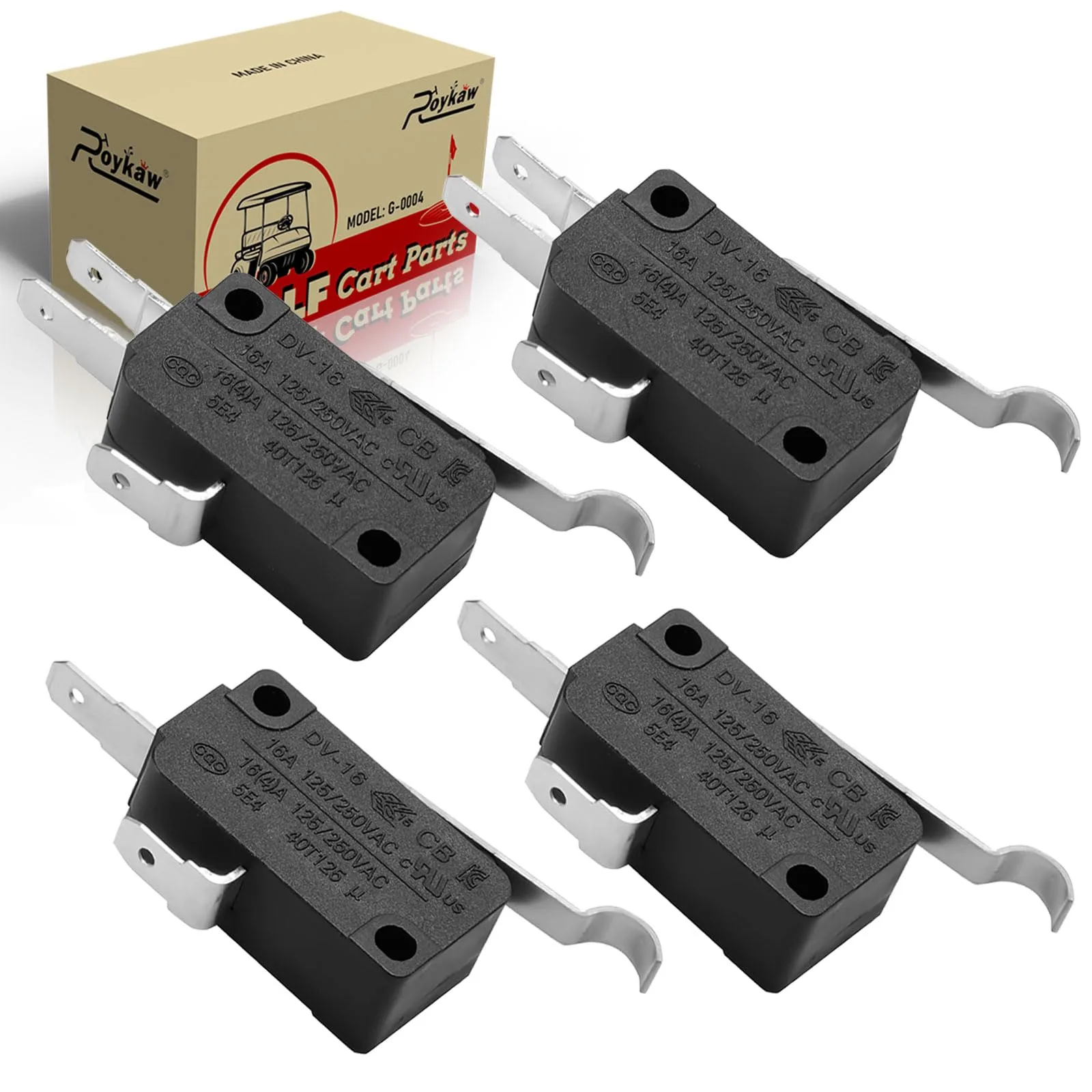 Roykaw Micro Switch Set for Club Car DS, Precedent & Tempo image 2