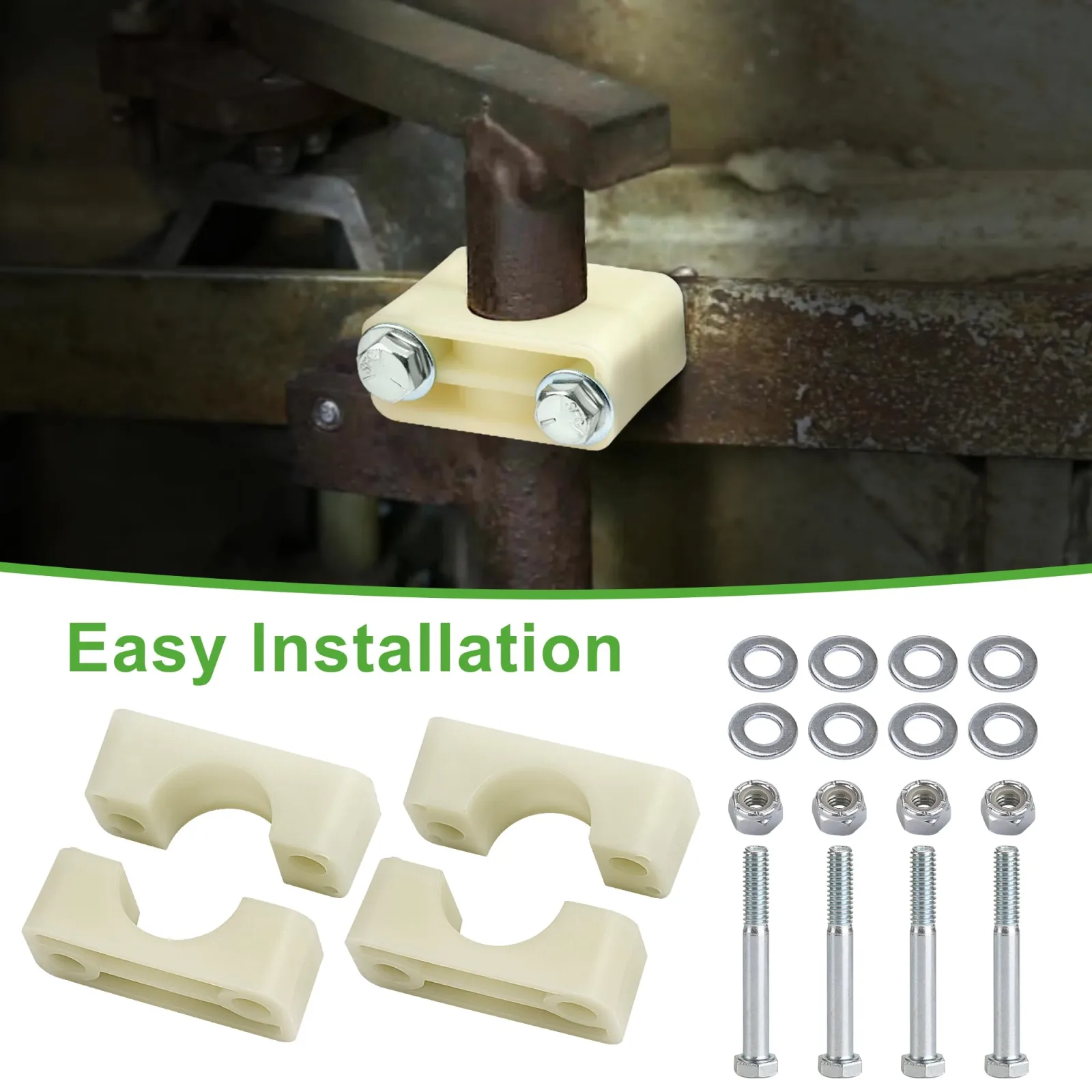 10L0L Brake Block Kit for Club Car DS & Carryall image 4