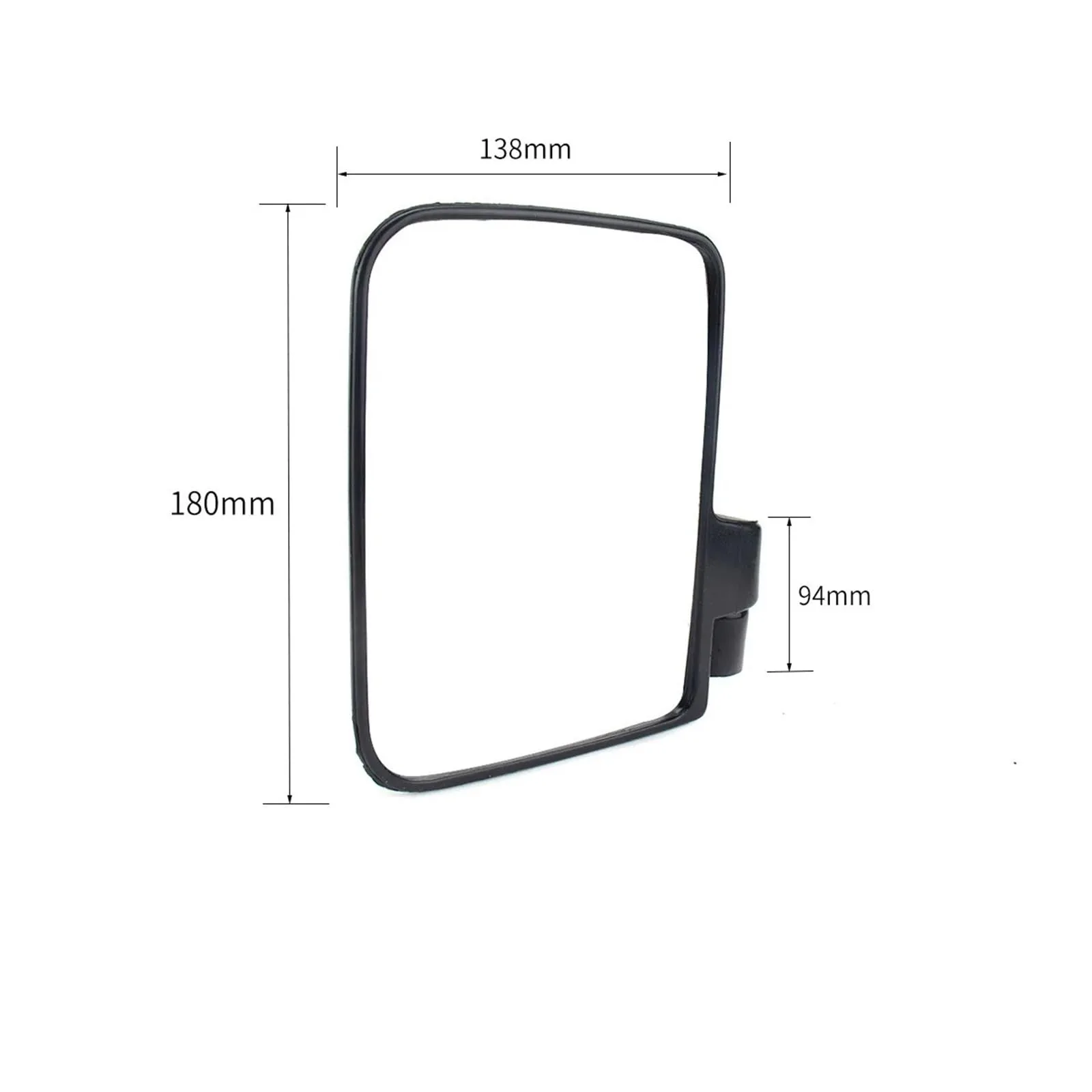 Ktann Golf Cart Rear View Mirror for Club Car image 3