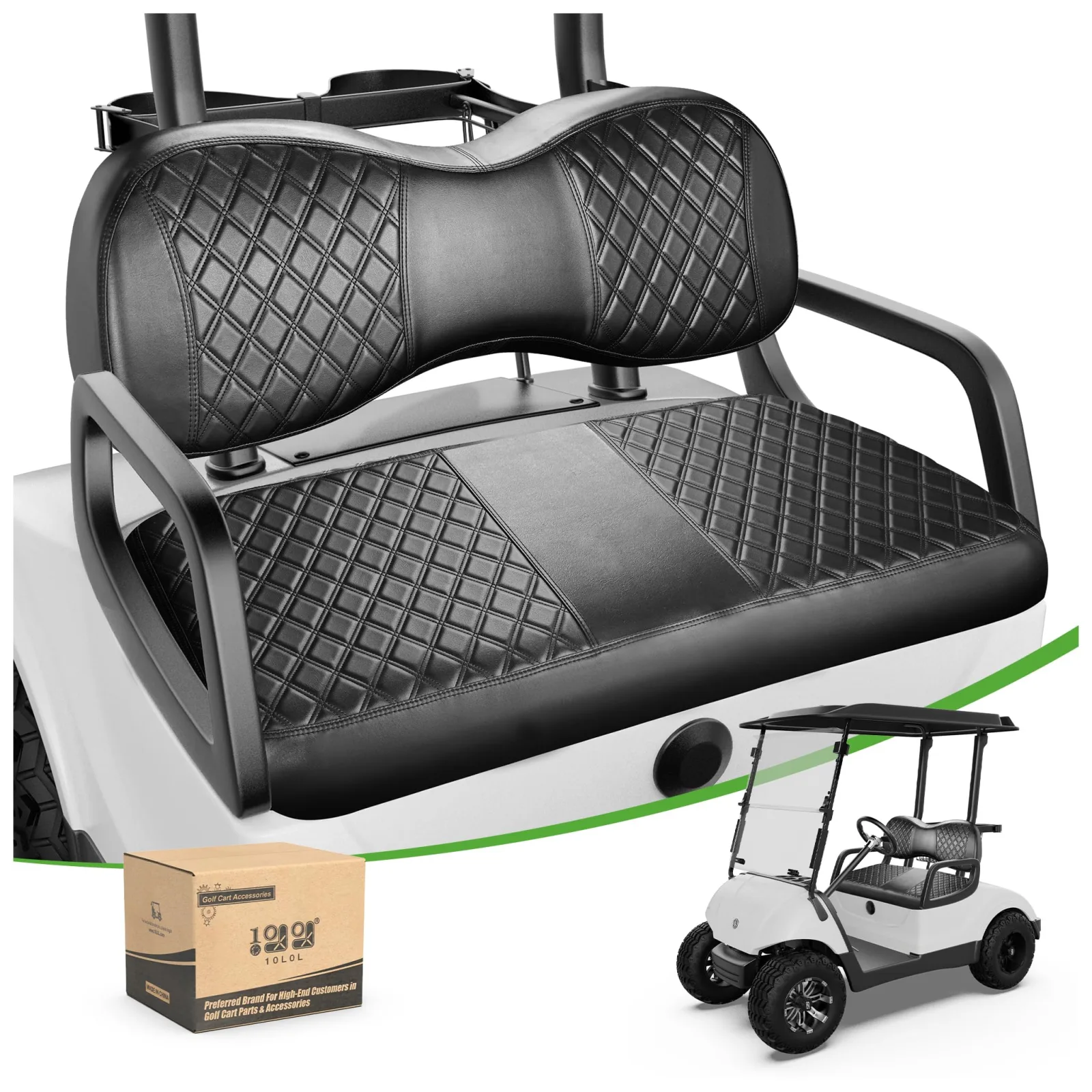 10L0L Front Seat Covers for Yamaha G29 Drive and Drive2