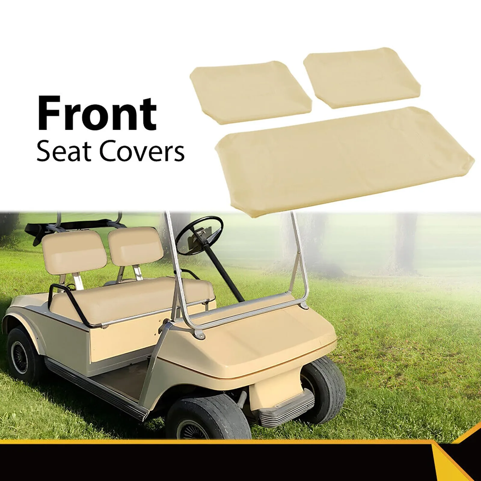 MOUDOAUER Leather Seat Covers for Club Car DS, 1982-2000.5 image 3
