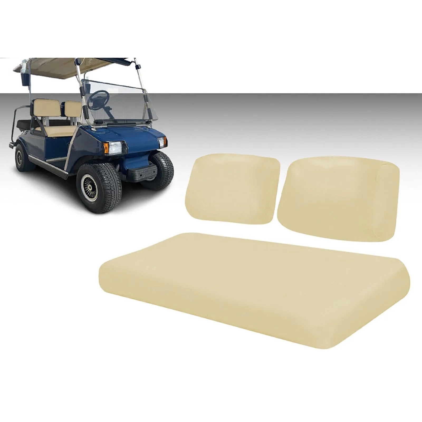 MOUDOAUER Leather Seat Covers for Club Car DS, 1982-2000.5 image 4