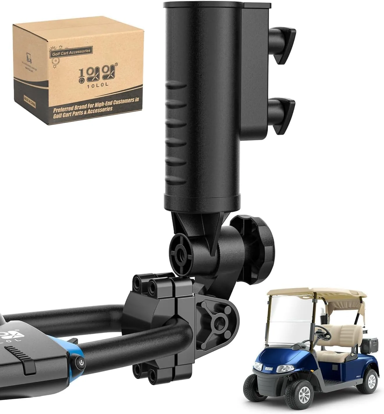 10L0L Golf Push Cart Umbrella Holder