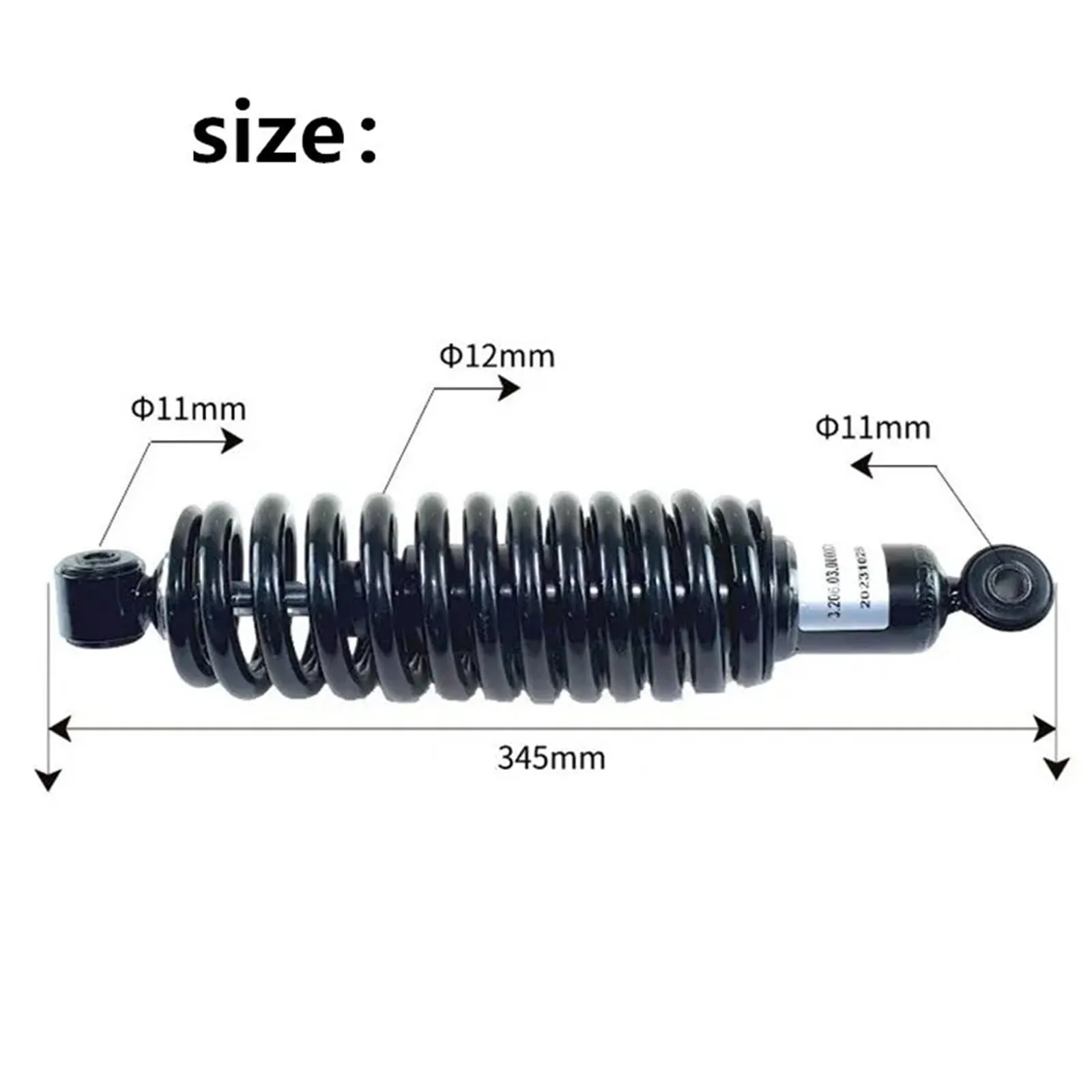 сYKKxBKGM Golf Cart Rear Shock Absorber image 4