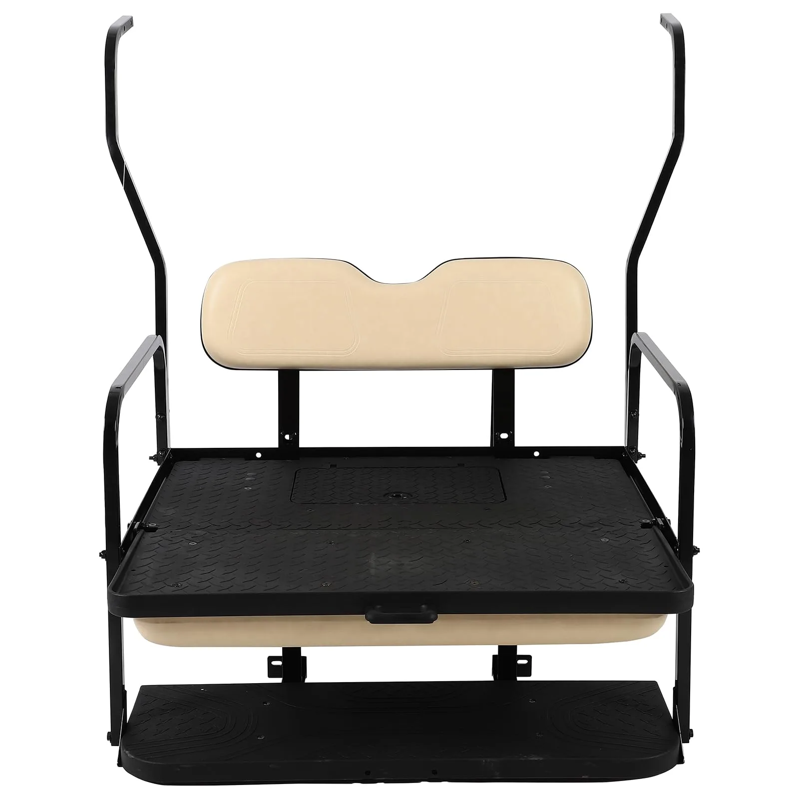 ILVGOLF Rear Flip Seat Kit for Club Car DS (2000-2013) — Wheat image 2
