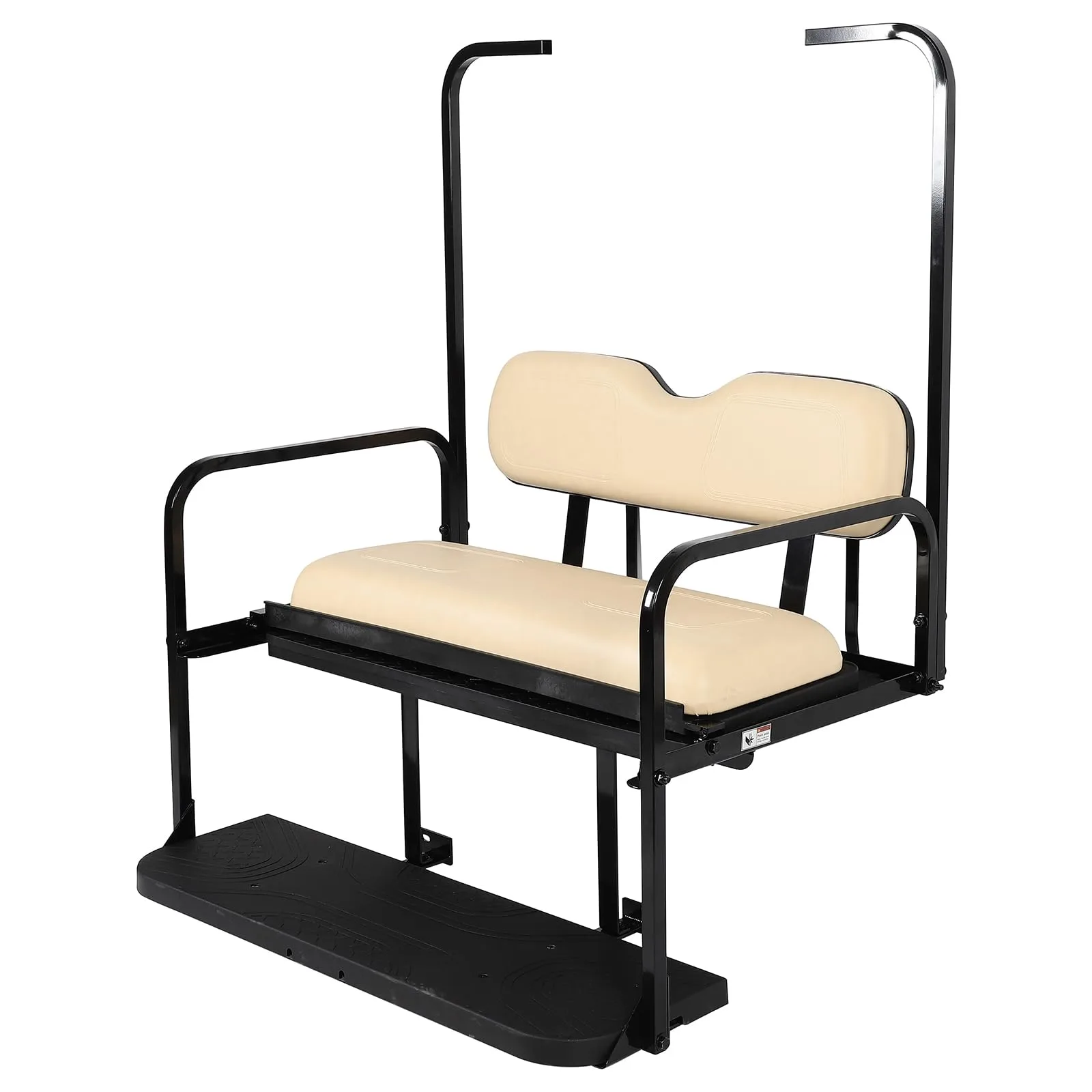 ILVGOLF Rear Flip Seat Kit for Club Car DS (2000-2013) — Wheat image 3