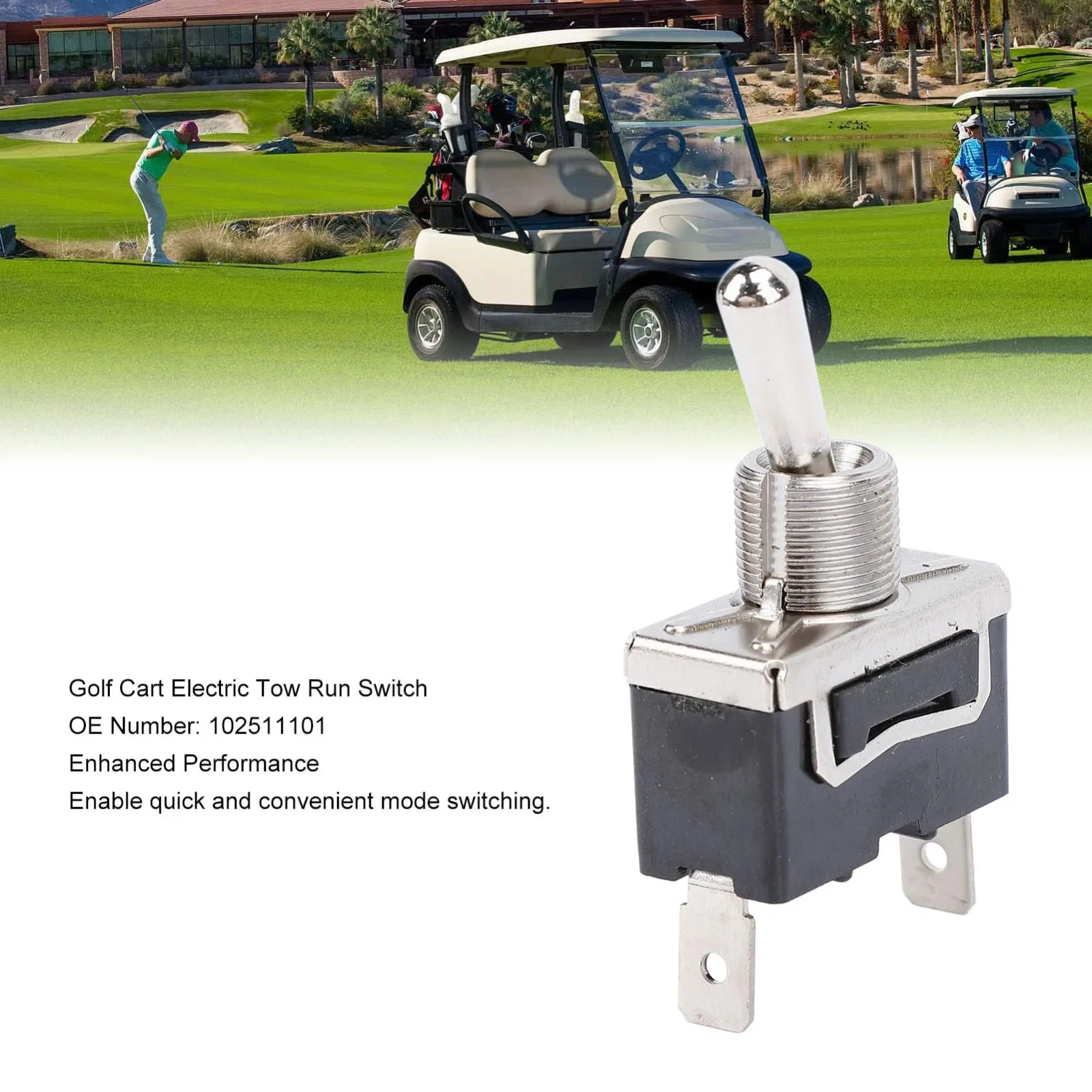 AMAKO Tow Run Switch for Club Car Precedent 2004+ image 3