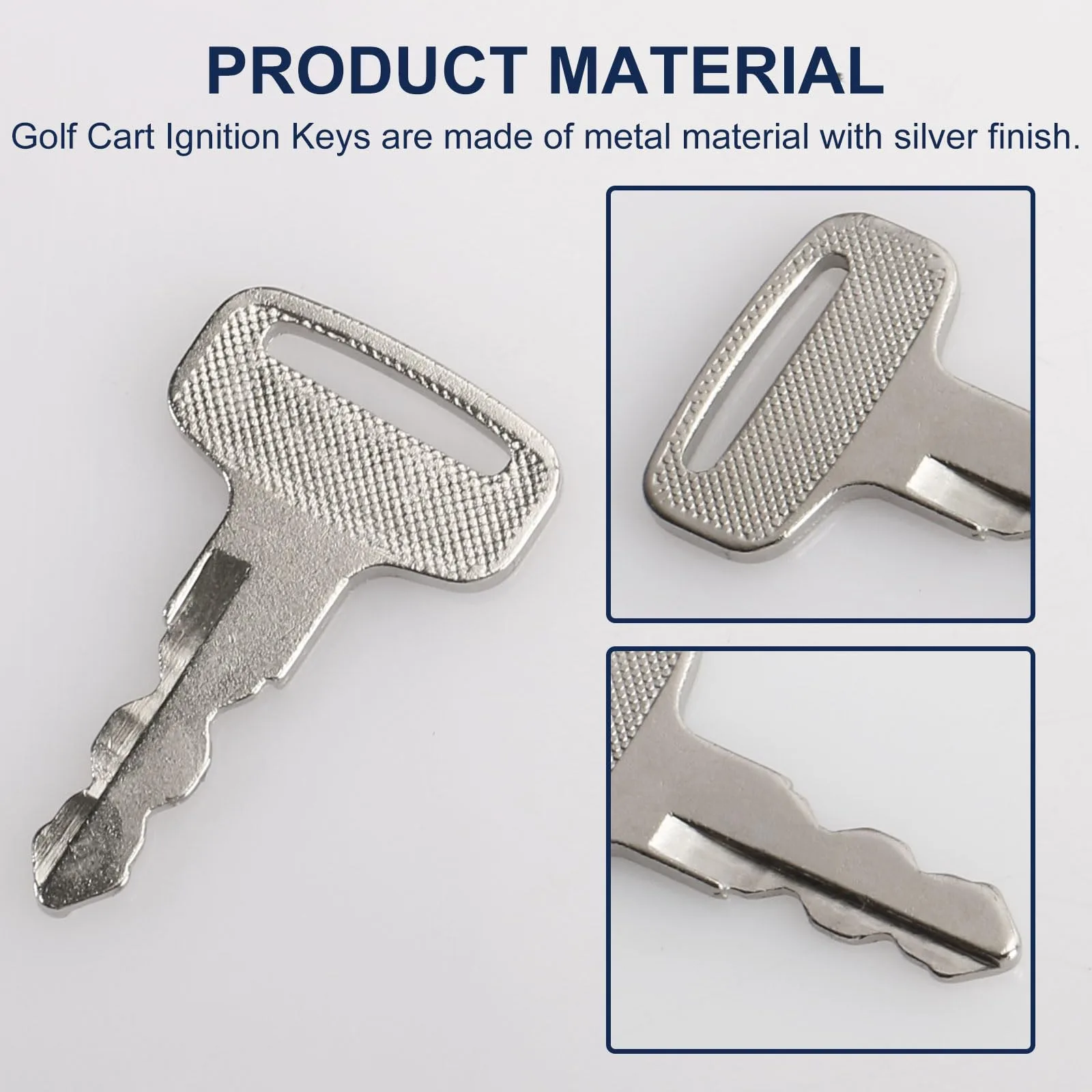 VIDABTE Yamaha Golf Cart Ignition Keys JU2-H2511-00/8000 image 3
