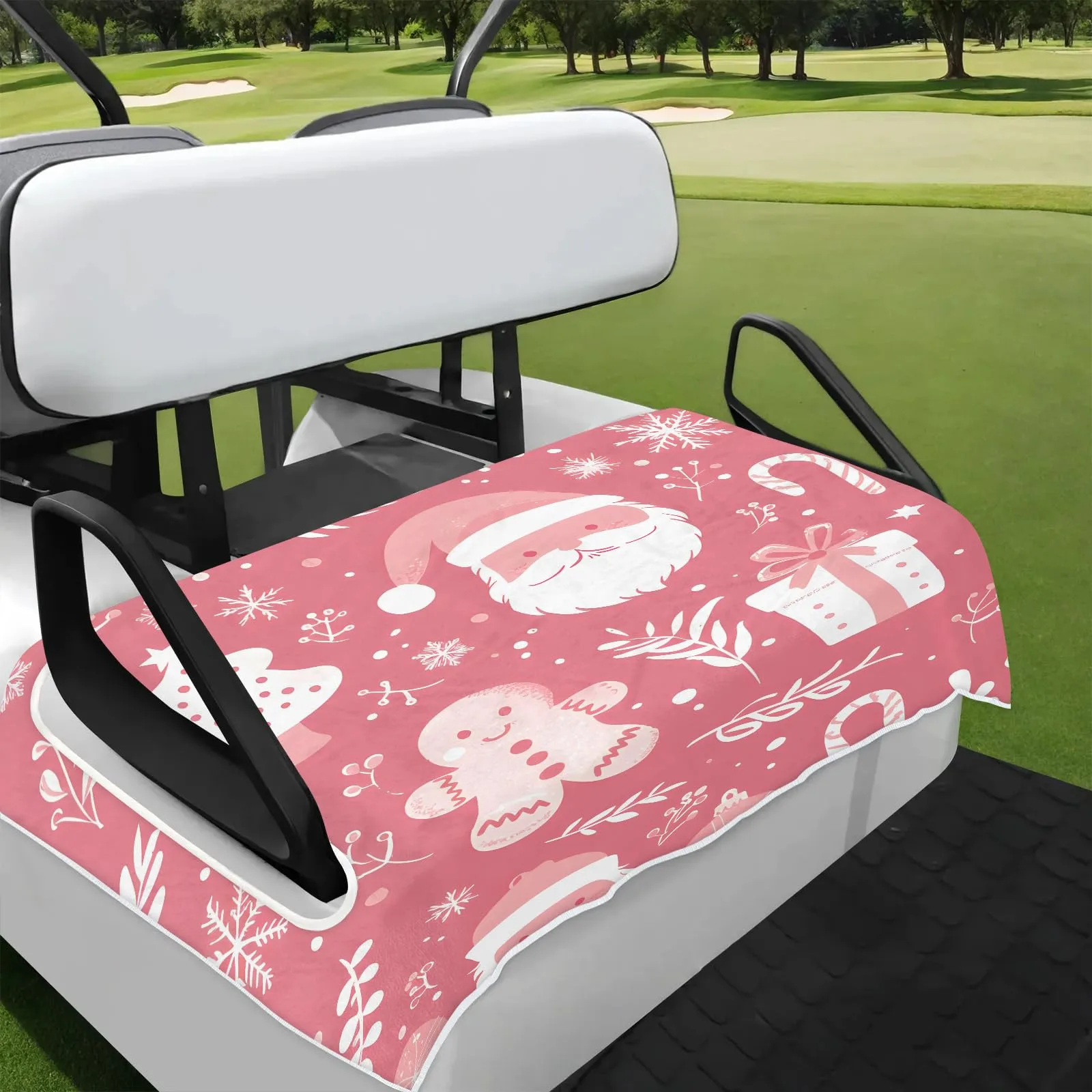 Tiveruda Golf Cart Seat Cover for Double Seats