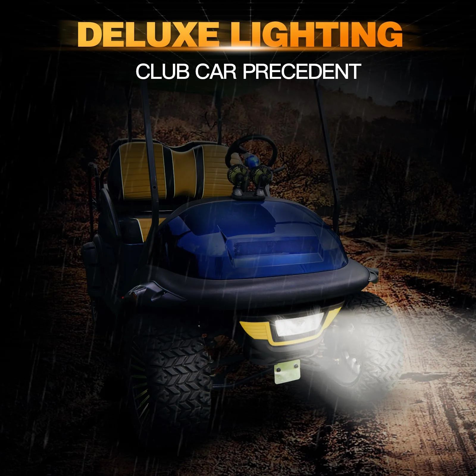 NOKINS WGN-CCP-29 7-Color LED Light Kit for Club Car Precedent image 2