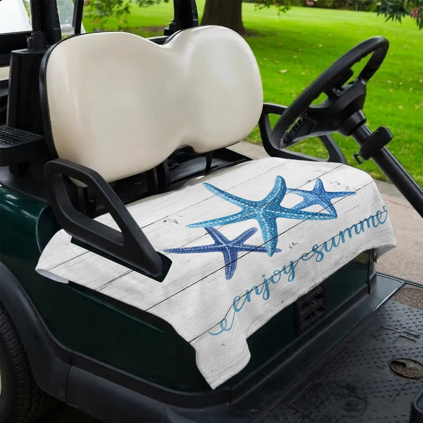 DecorLovee Golf Cart Seat Cover, 51 x 31 in image 2
