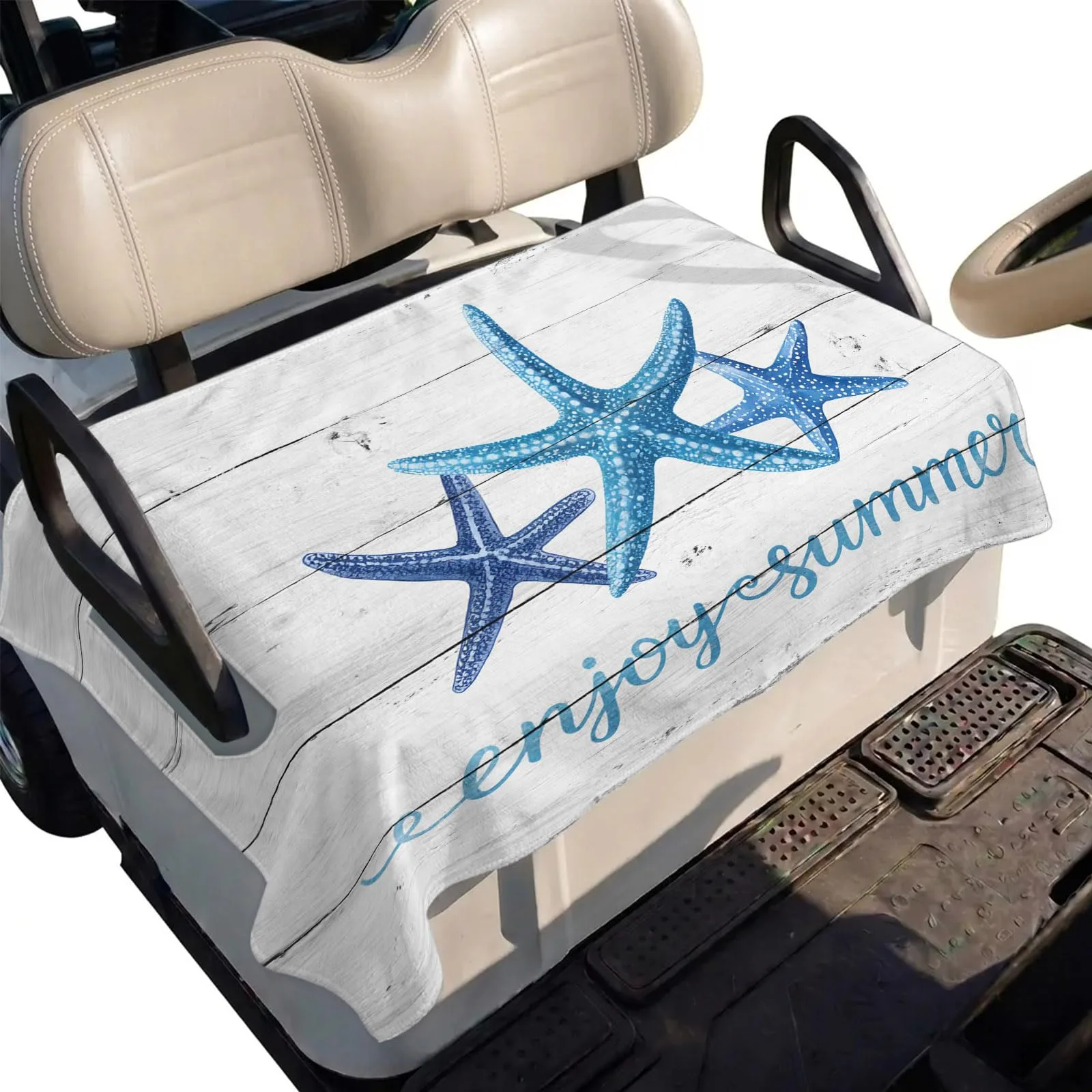 DecorLovee Golf Cart Seat Cover, 51 x 31 in