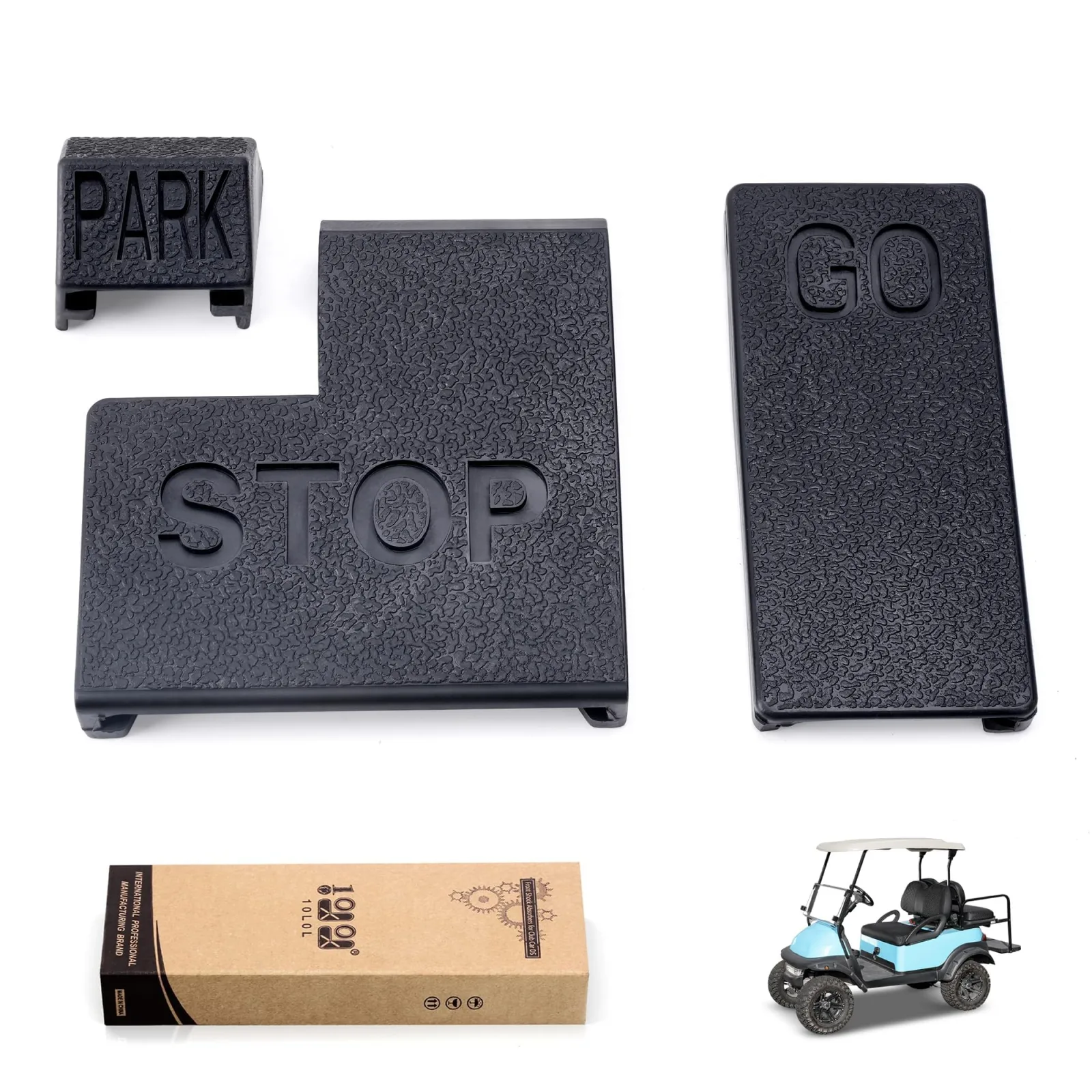 10L0L Pedal Pad Kit for Club Car Precedent