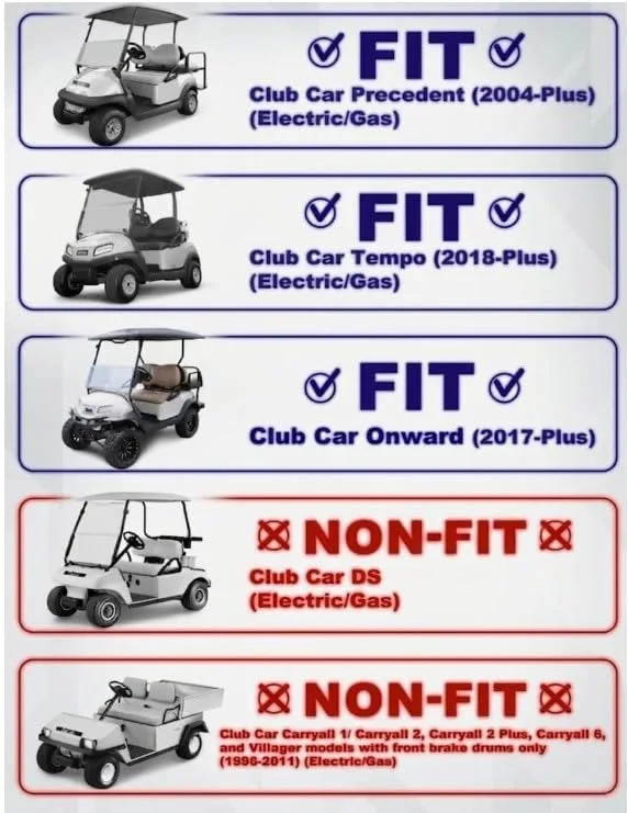 ACED Parts 6-Inch Lift Kit for Club Car Tempo image 2