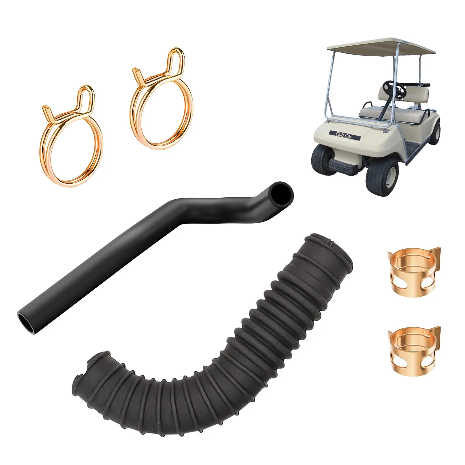 FIXHAWK Club Car DS Gas Air Intake Hose Kit FK-0057