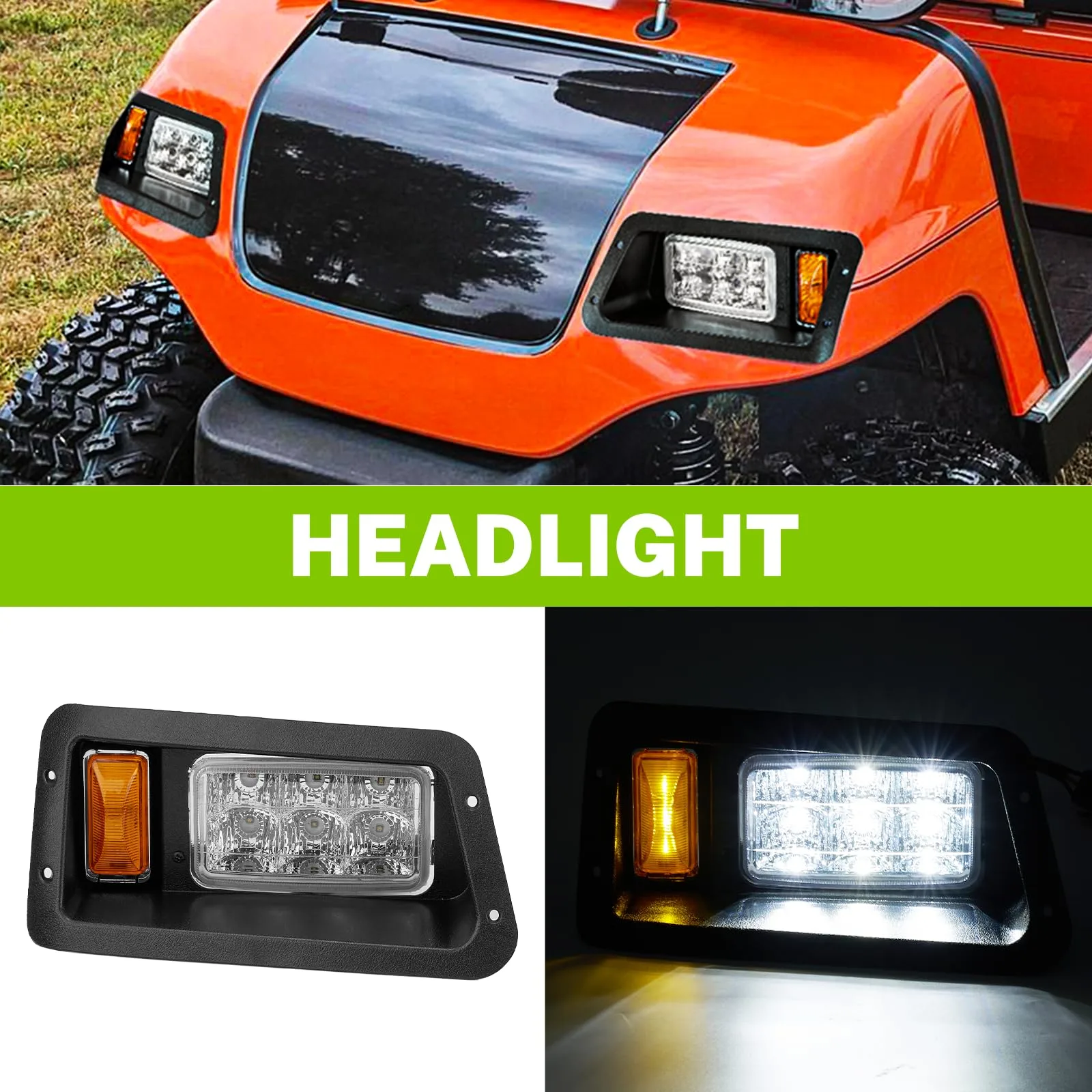 Blogole LED Headlight and Taillight Kit for Yamaha G14-G22 image 3