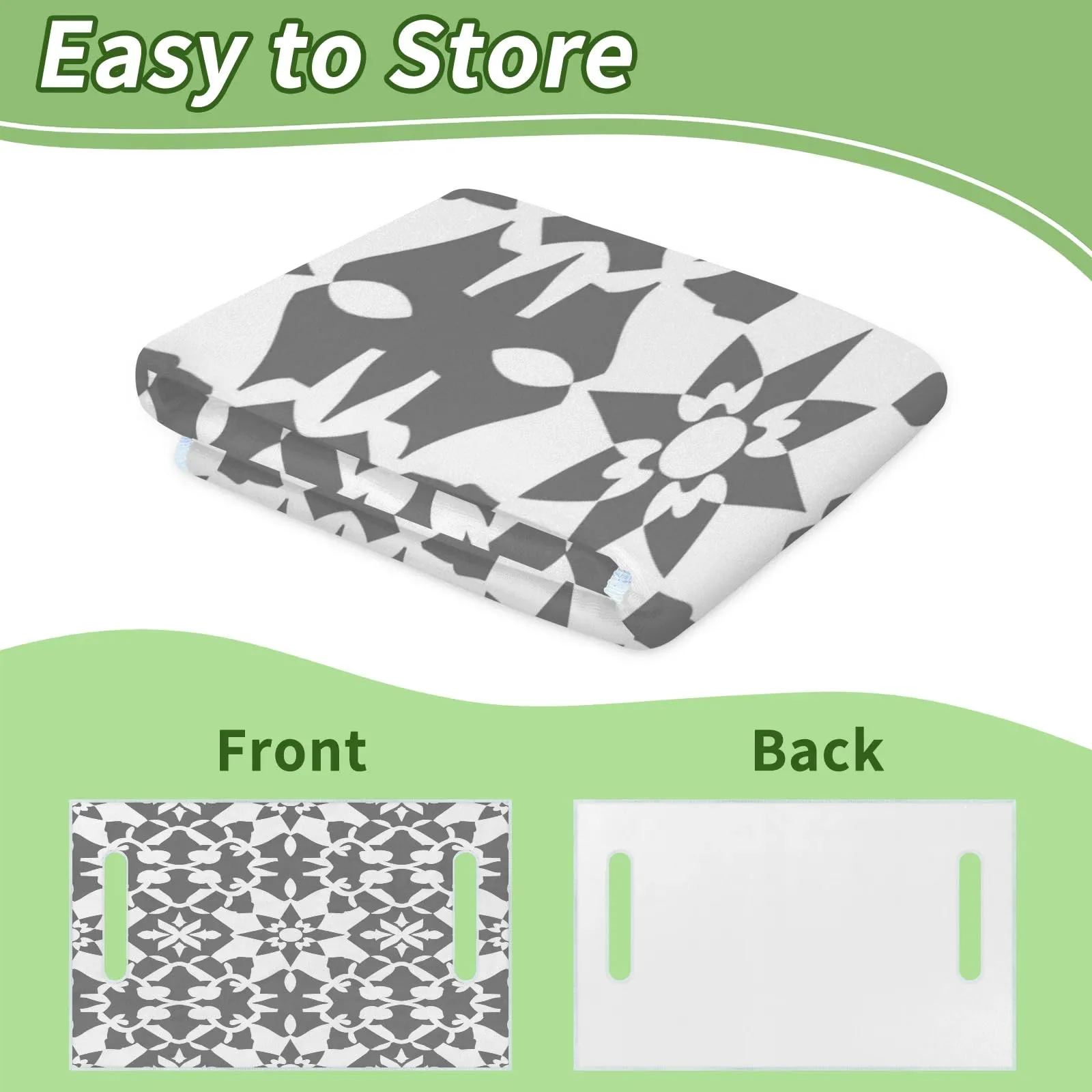 Tiveruda Moroccan Trellis Golf Cart Seat Cover 51 x 31 image 4