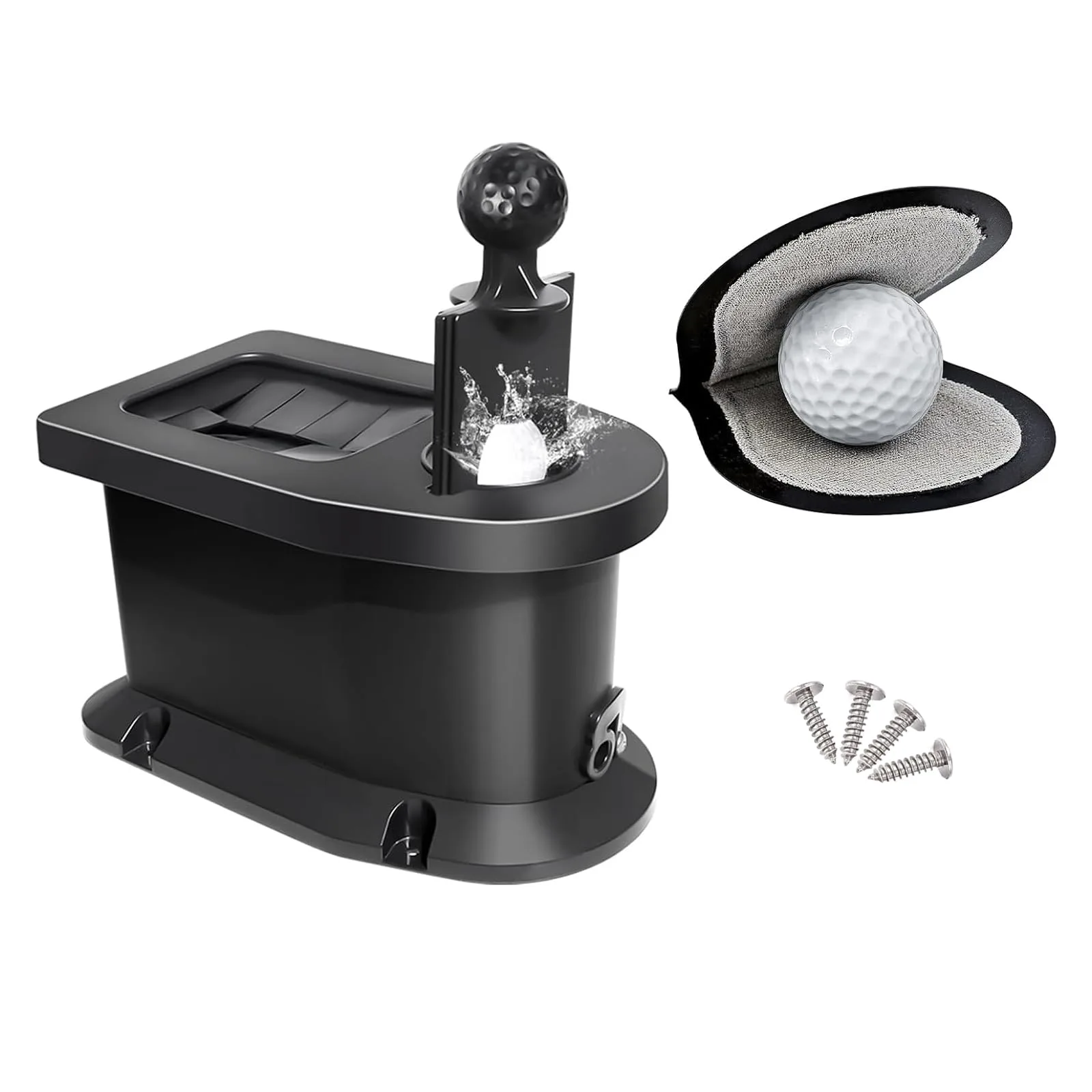 Orle Oko Golf Cart Ball Washer and Club Cleaner Kit