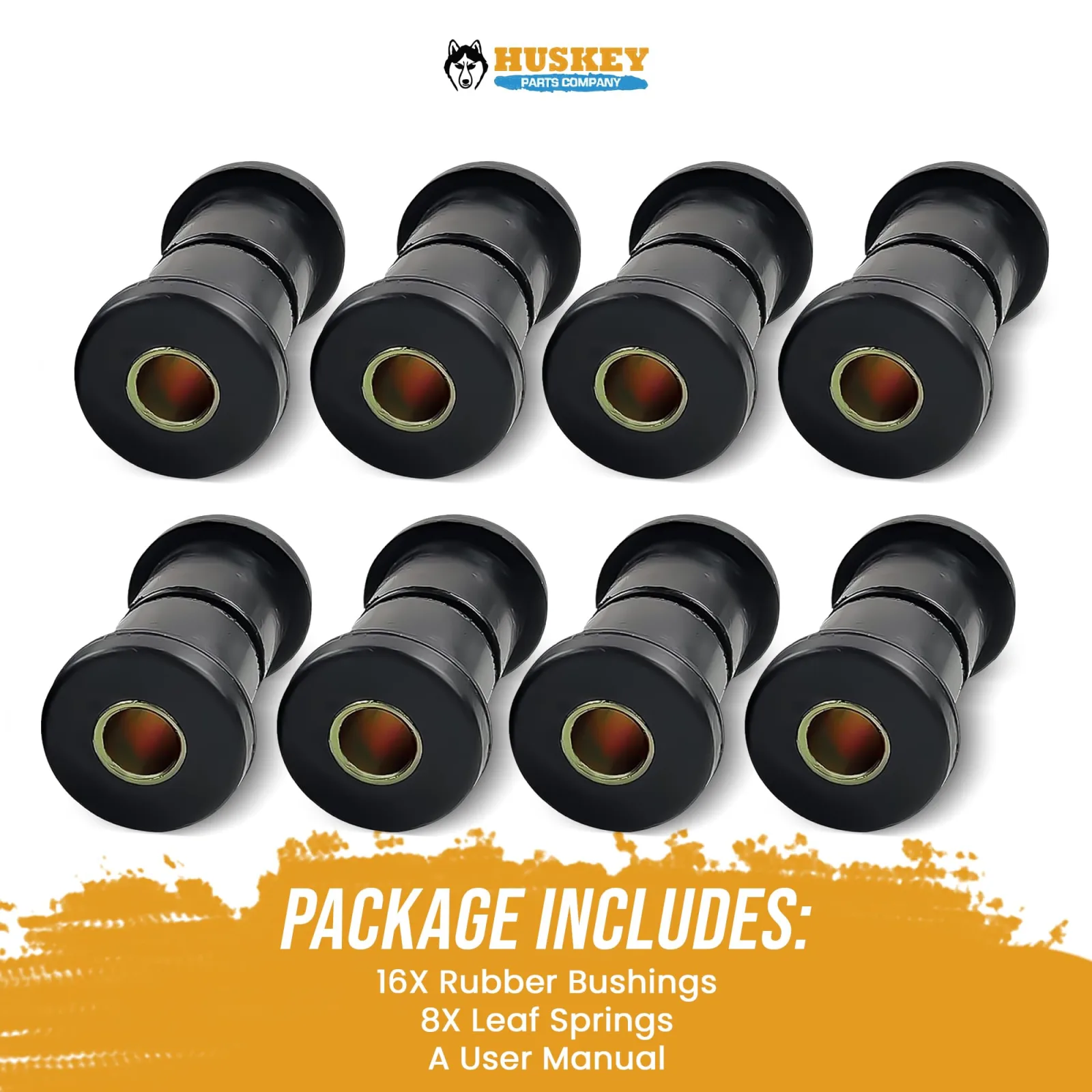 Huskey Leaf Spring Bushing Kit for Club Car DS 1981-Up image 2