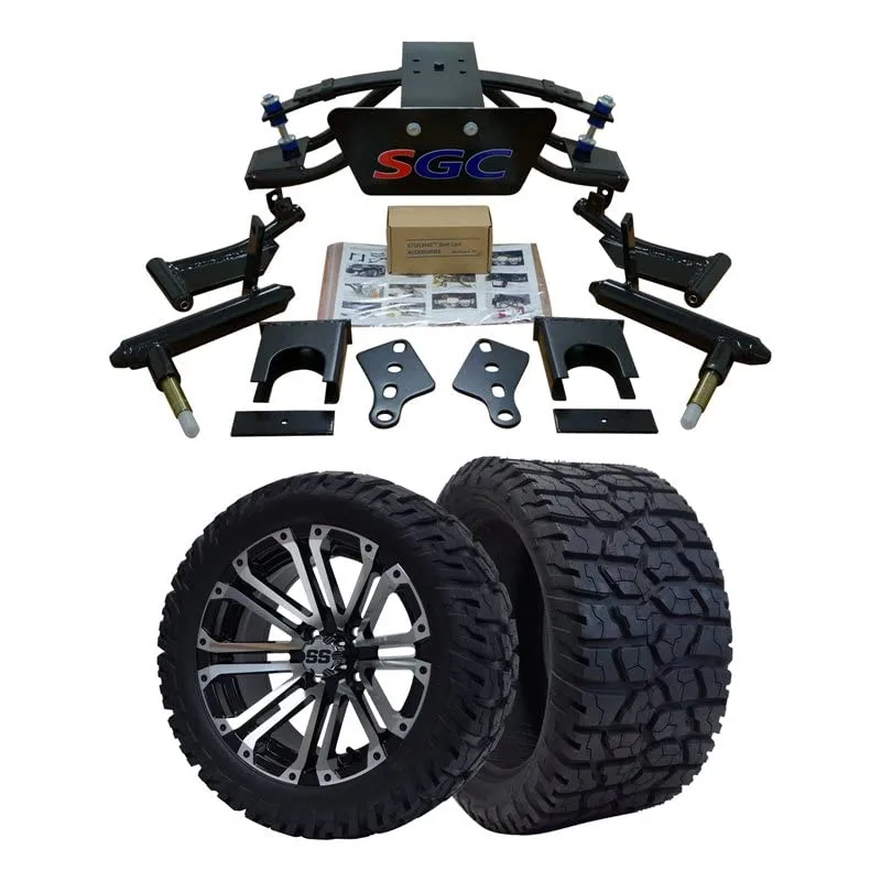 Club Car Precedent 4-Inch Lift Kit with Wheels and Tires
