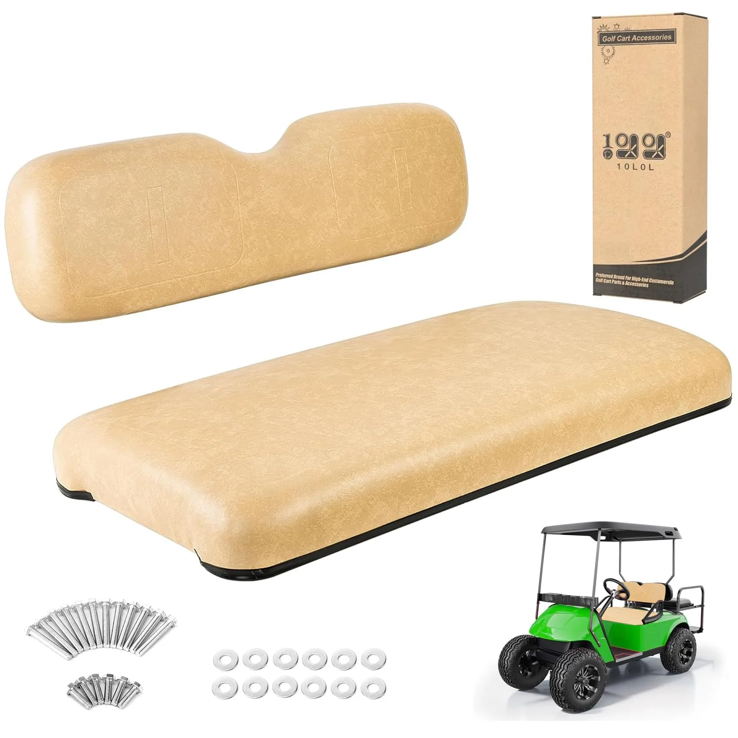 10L0L Y266-H Front Seat Assembly for E-Z-GO TXT