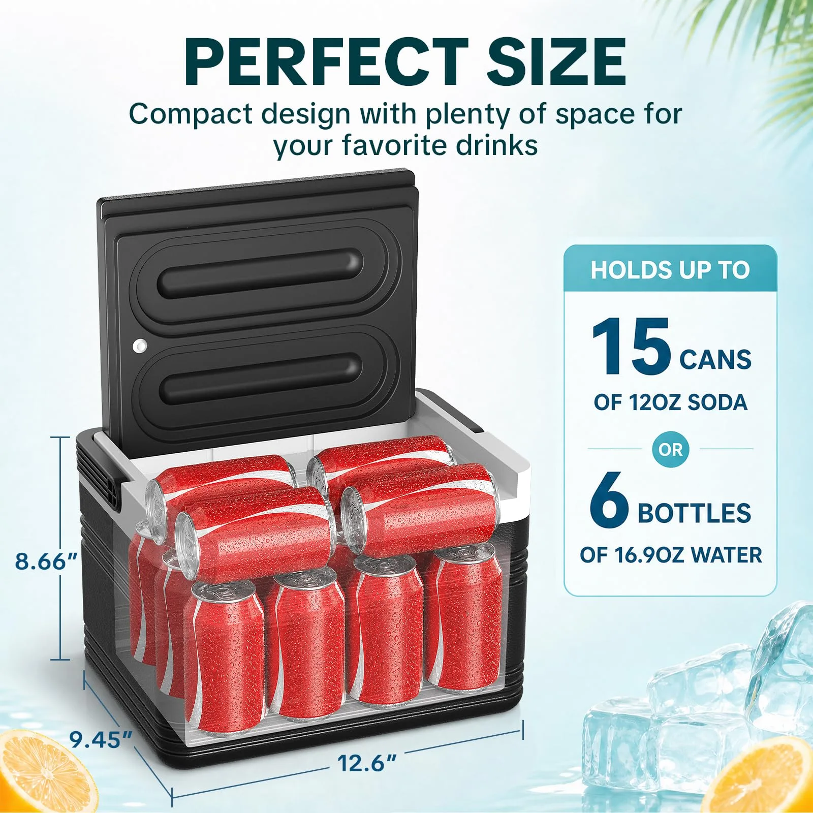 ENEKERP 8L Golf Cart Cooler for Club Car DS and E-Z-GO TXT image 3